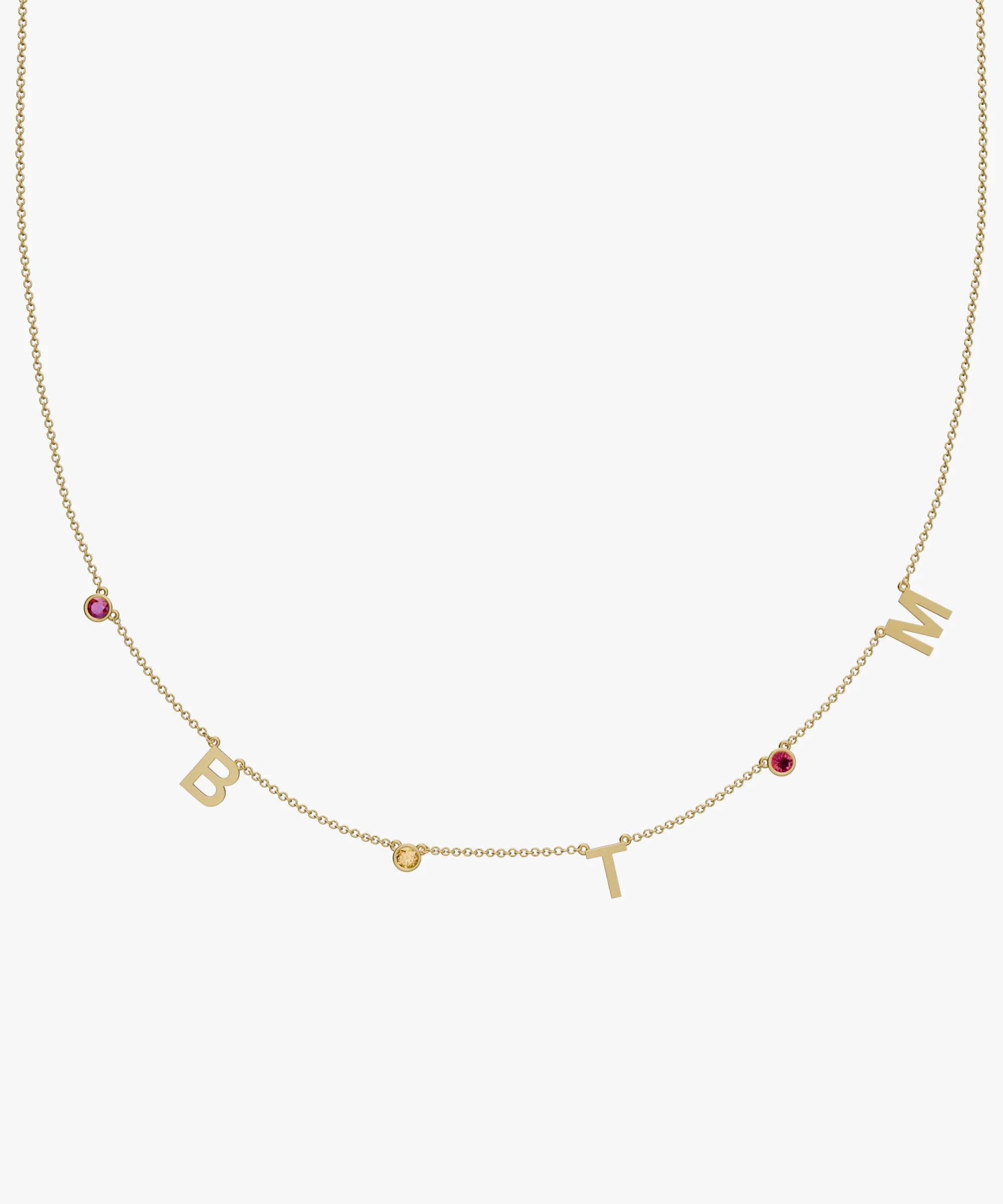 Personalised Charm Necklace