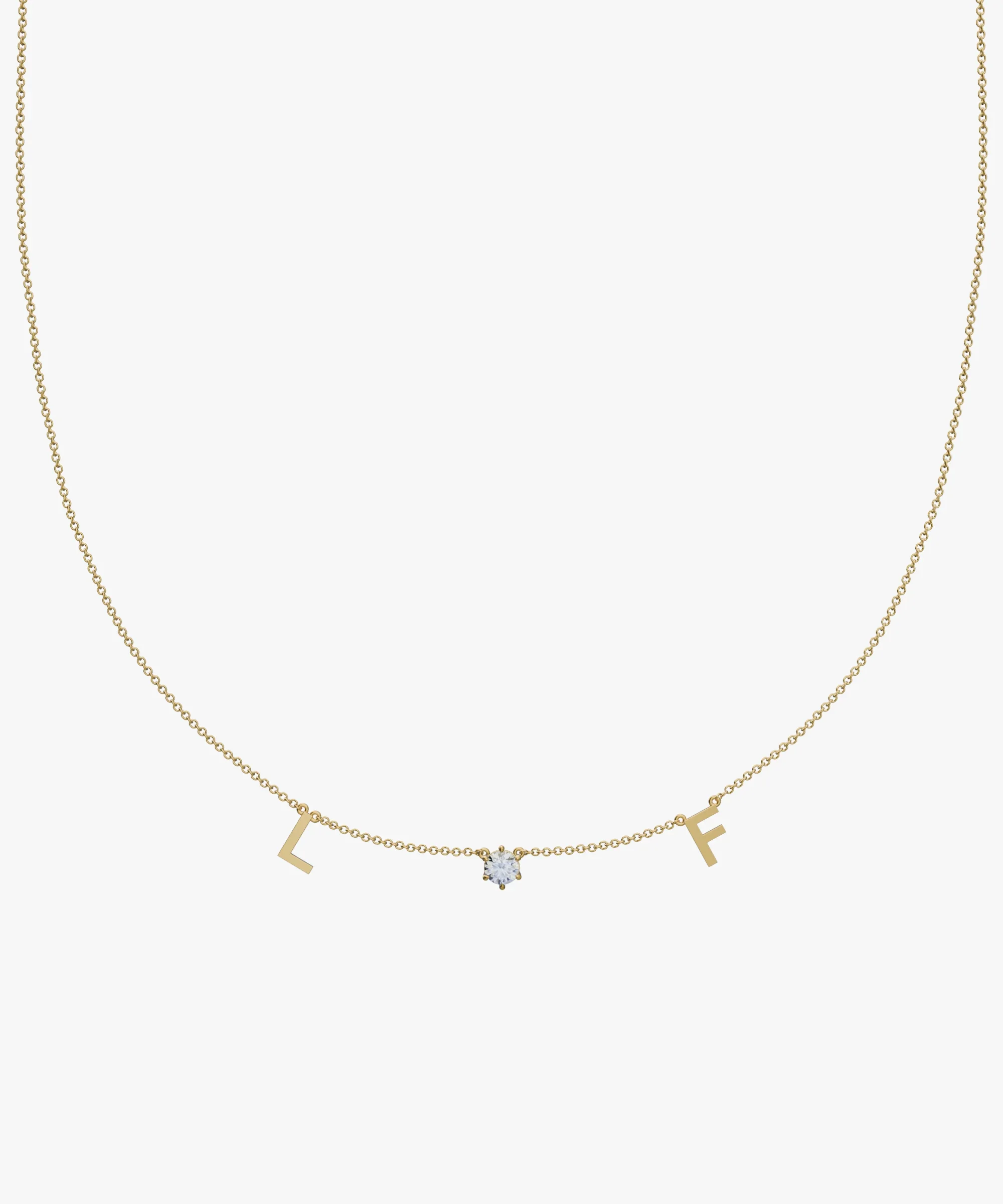 Personalised Charm Necklace
