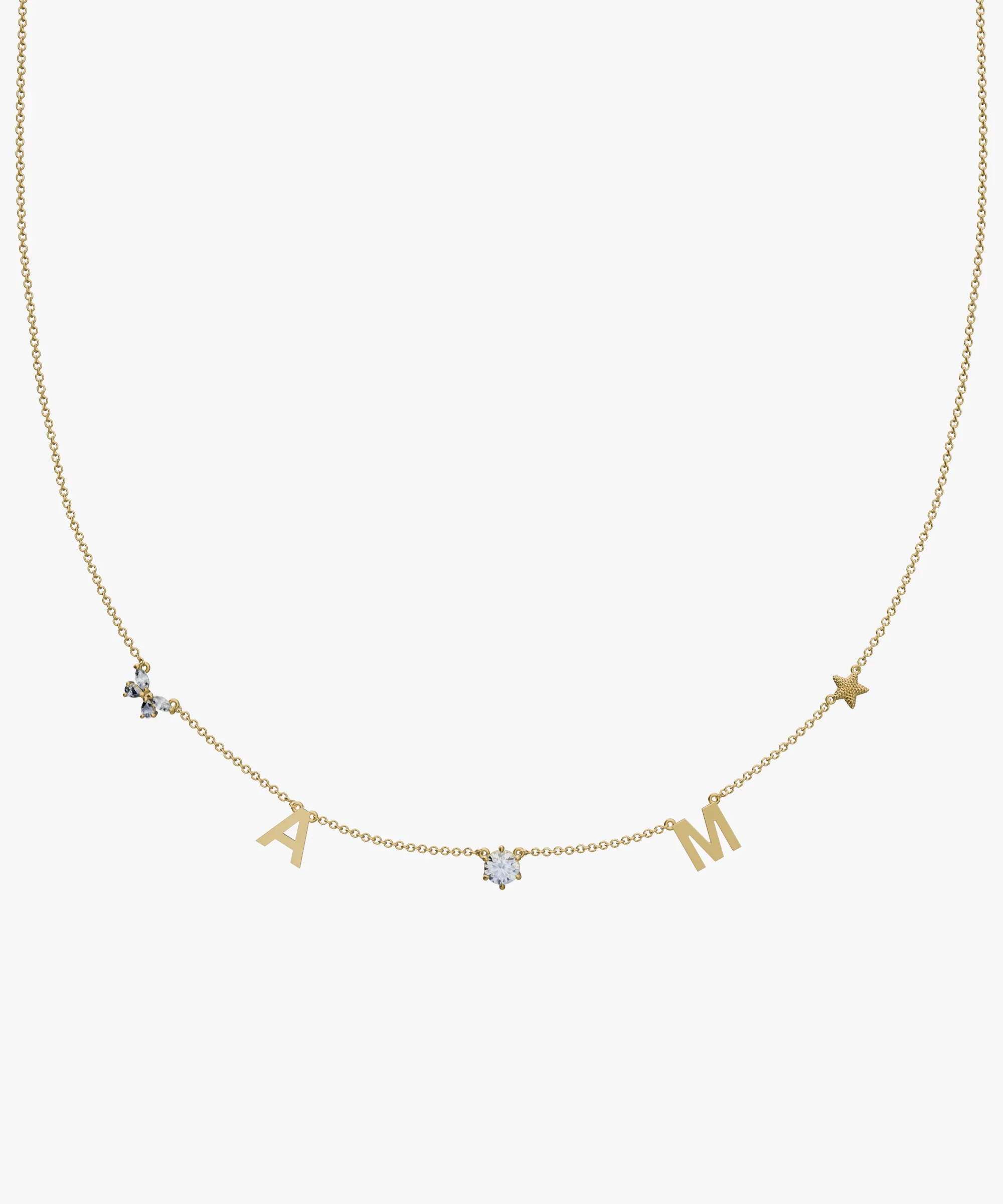 Personalised Charm Necklace