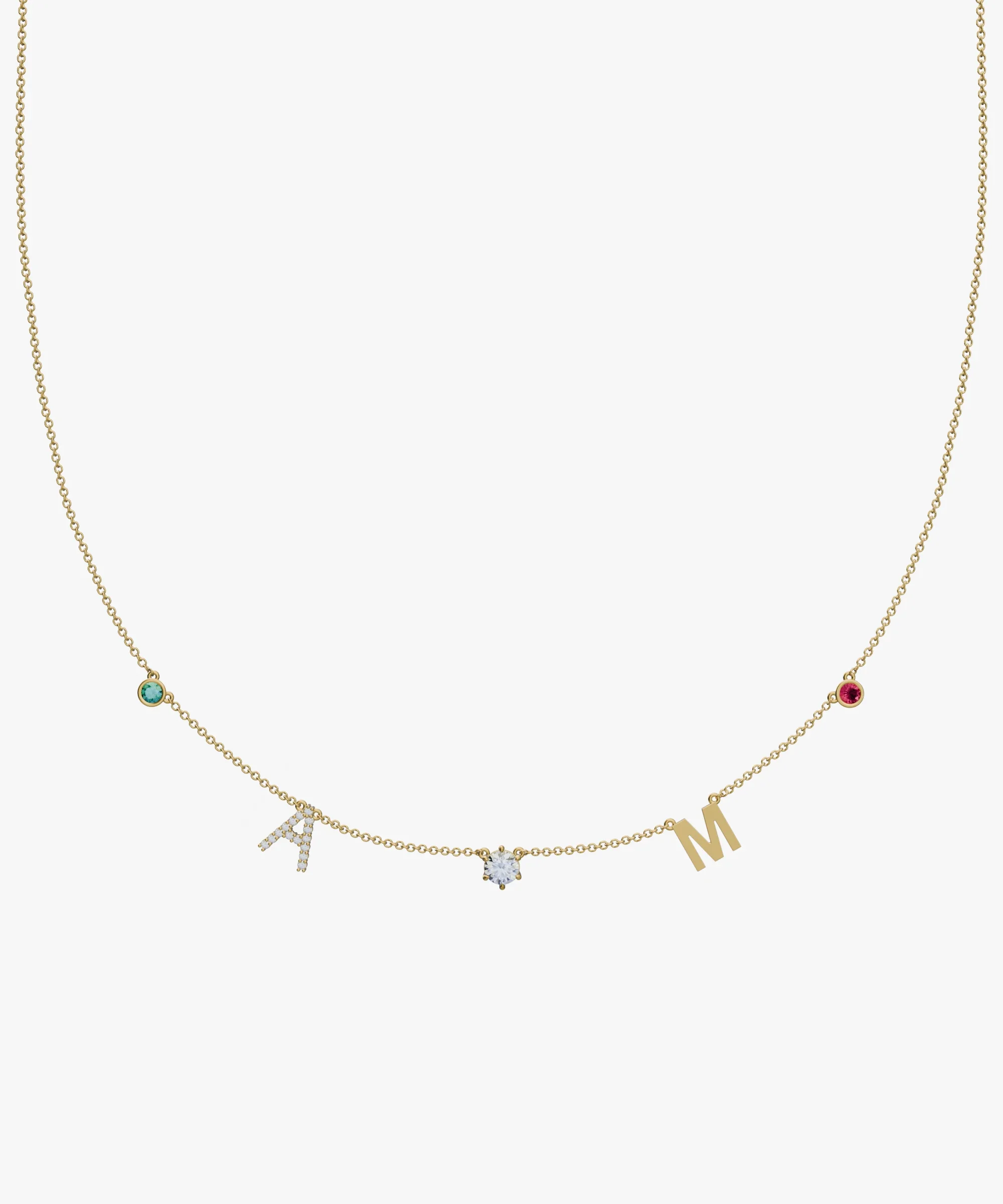Personalised Charm Necklace