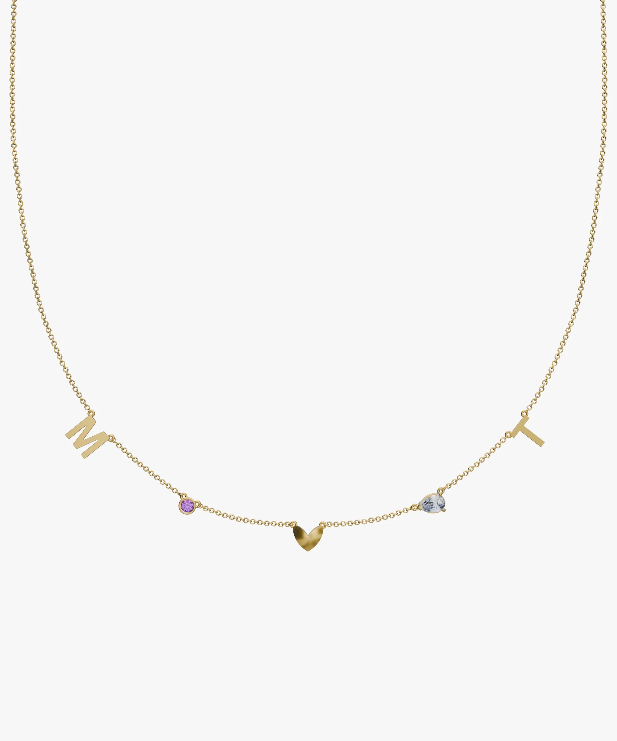 Personalised Charm Necklace