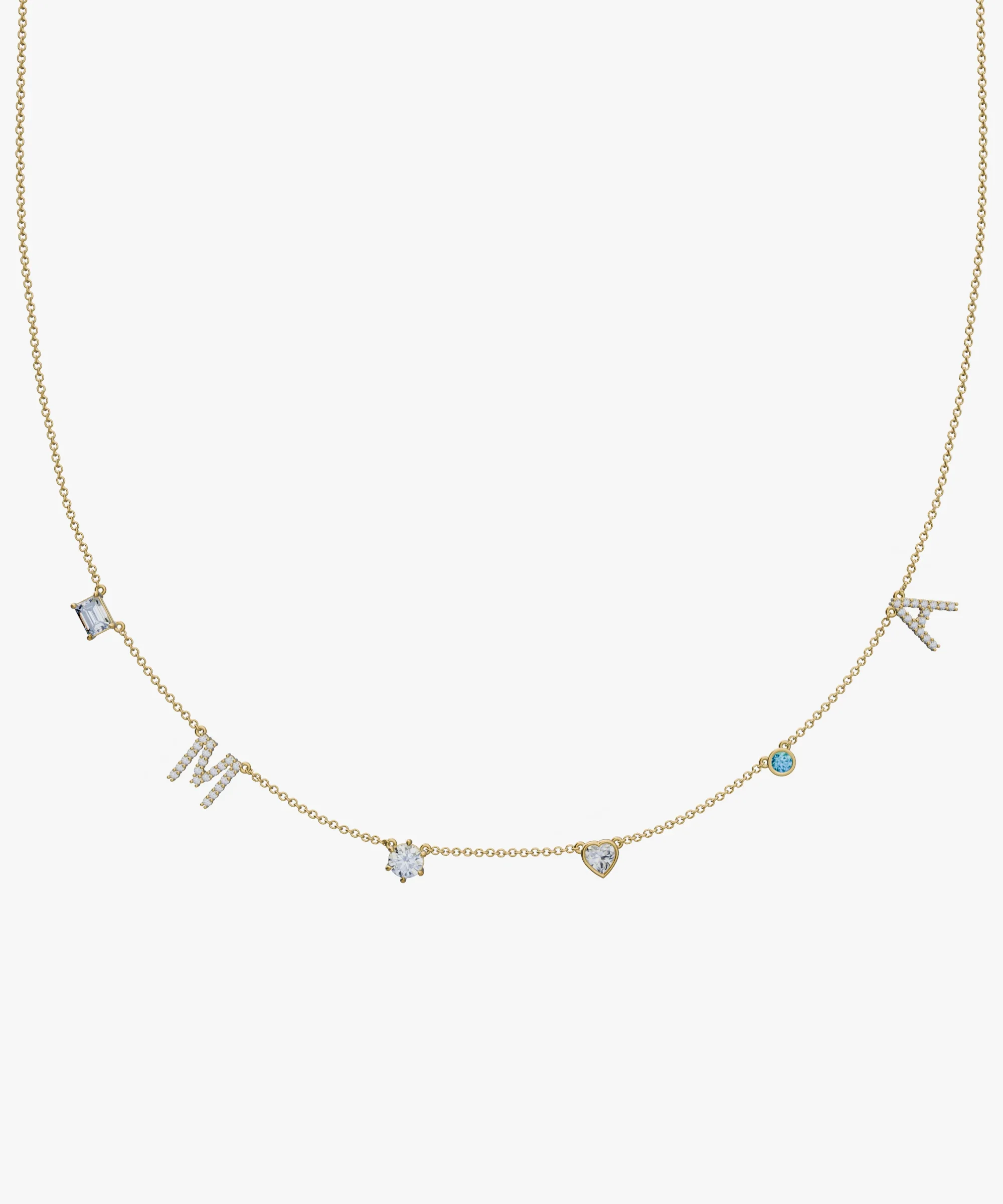 Personalised Charm Necklace