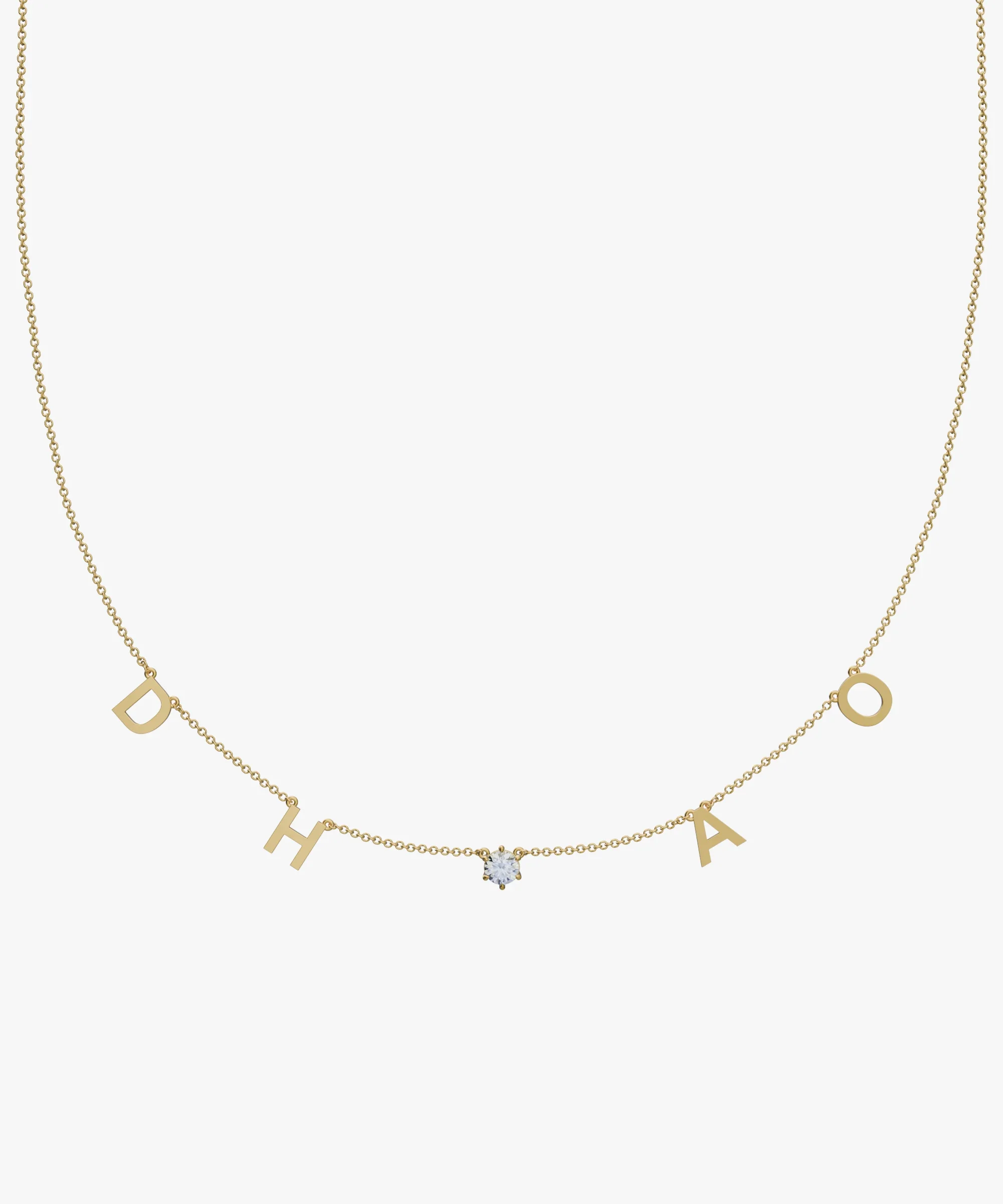 Personalised Charm Necklace