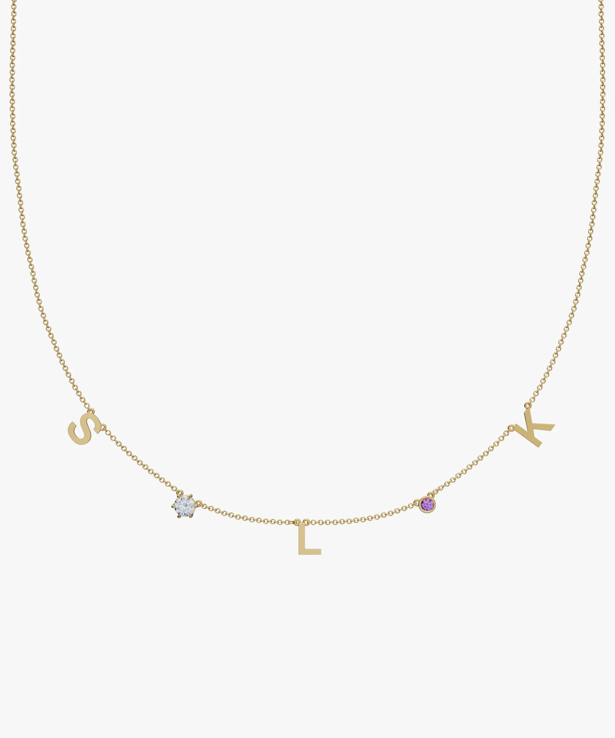 Personalised Charm Necklace
