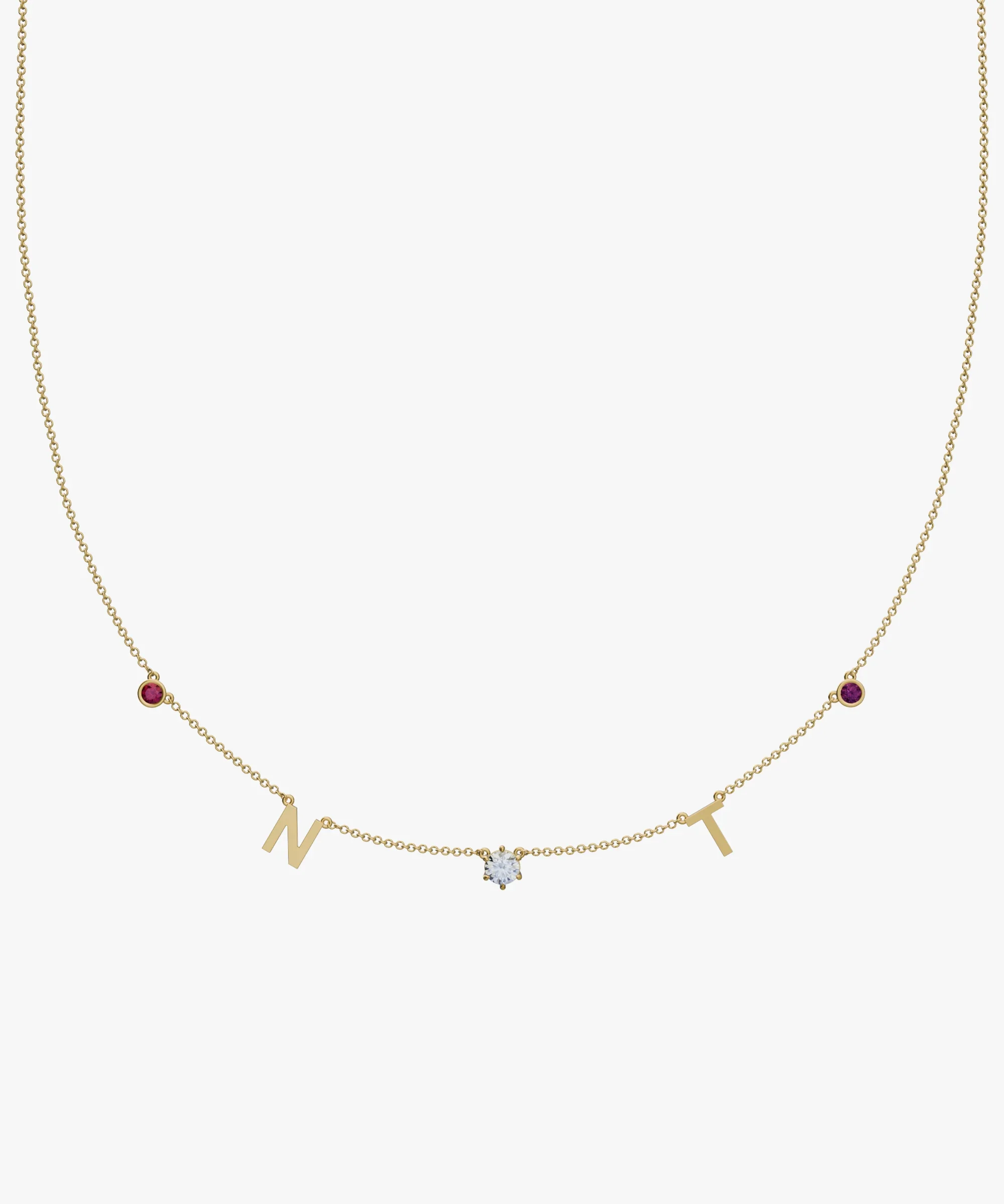 Personalised Charm Necklace