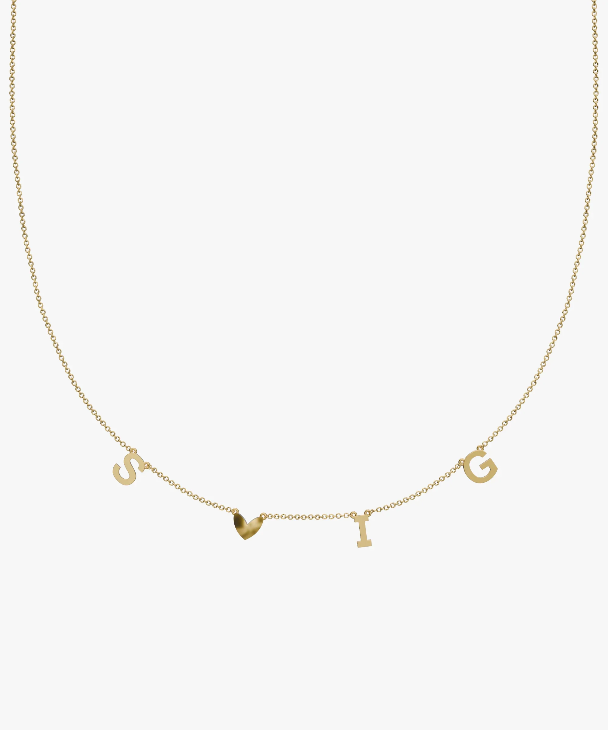 Personalised Charm Necklace