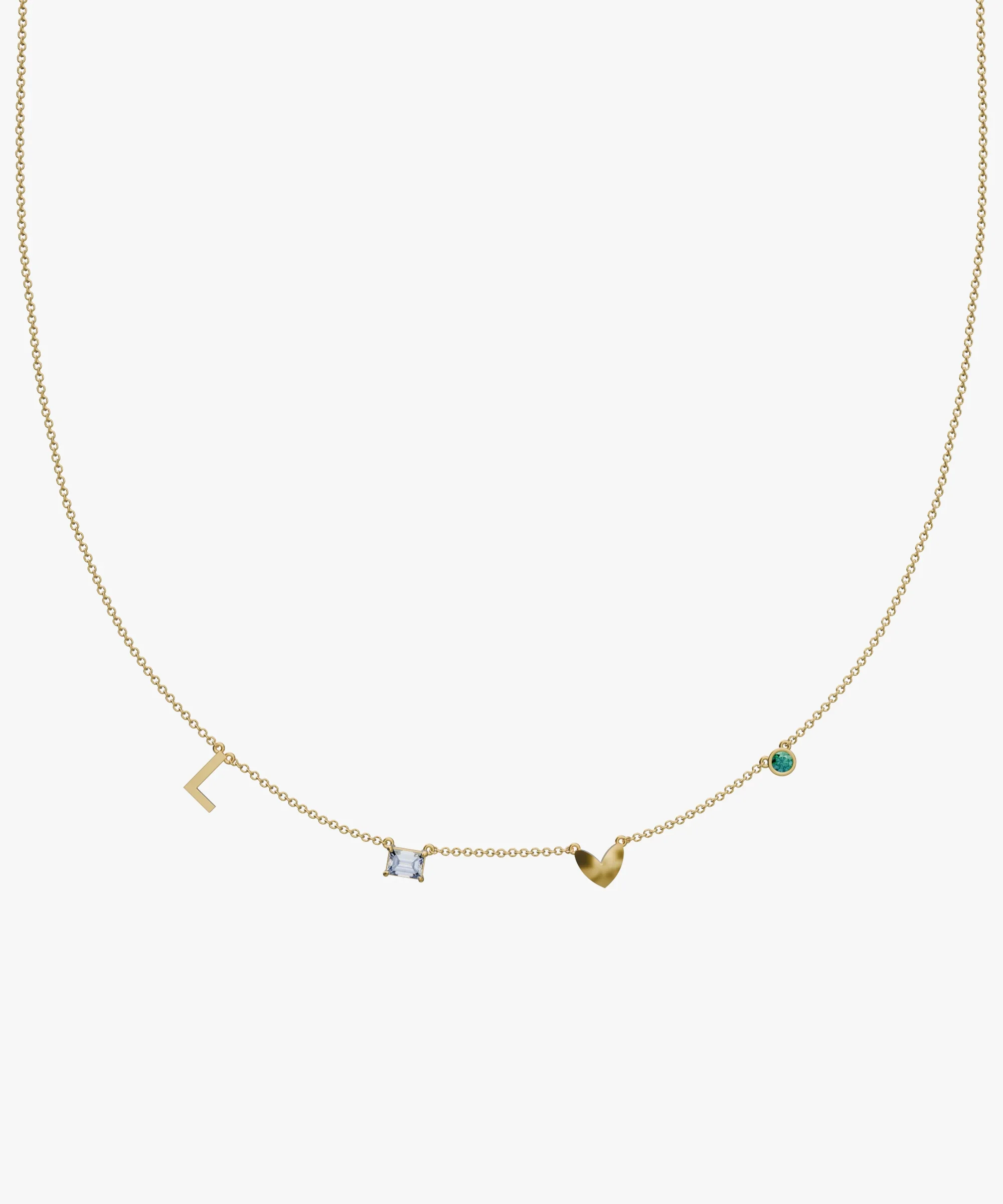 Personalised Charm Necklace