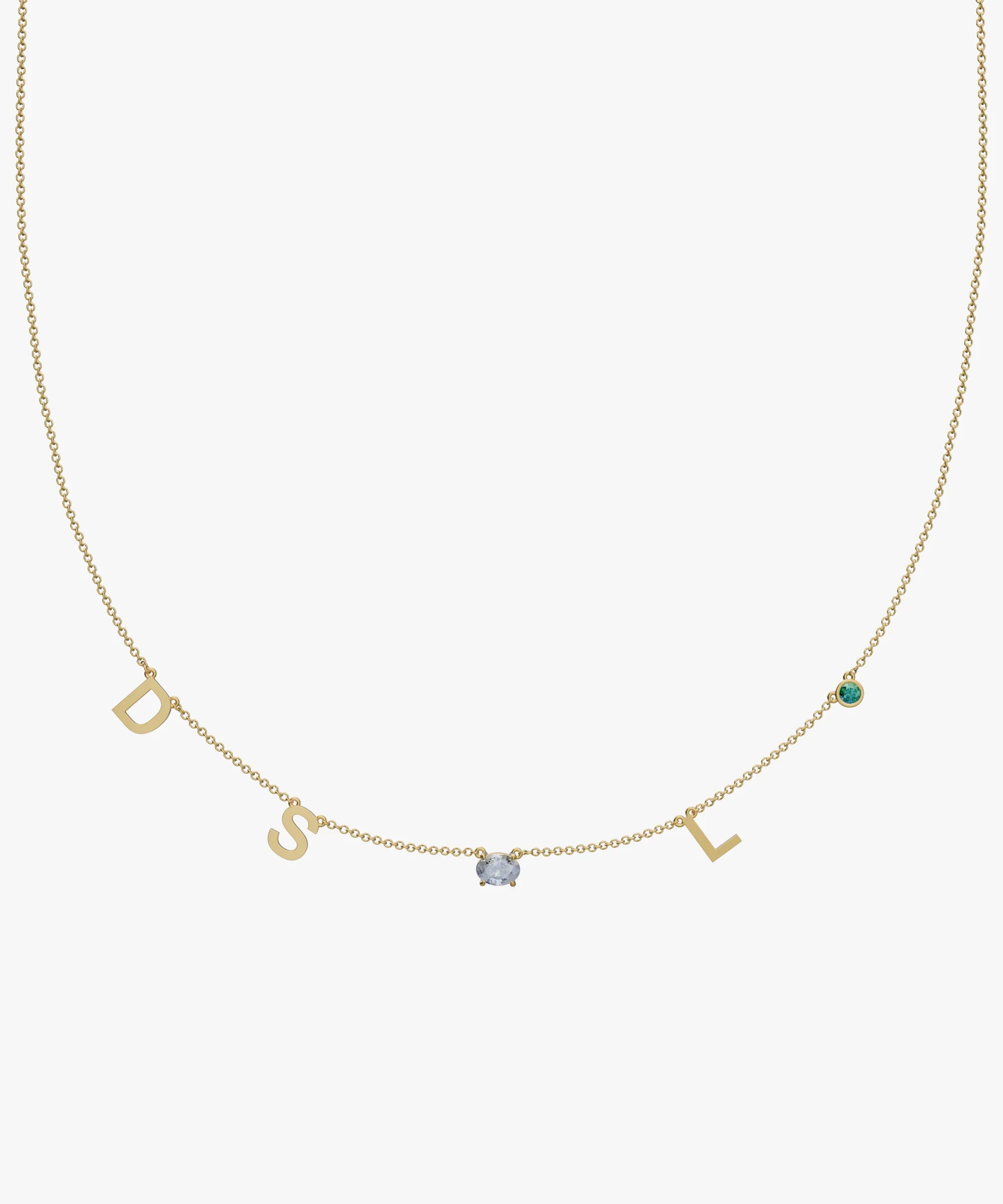 Personalised Charm Necklace