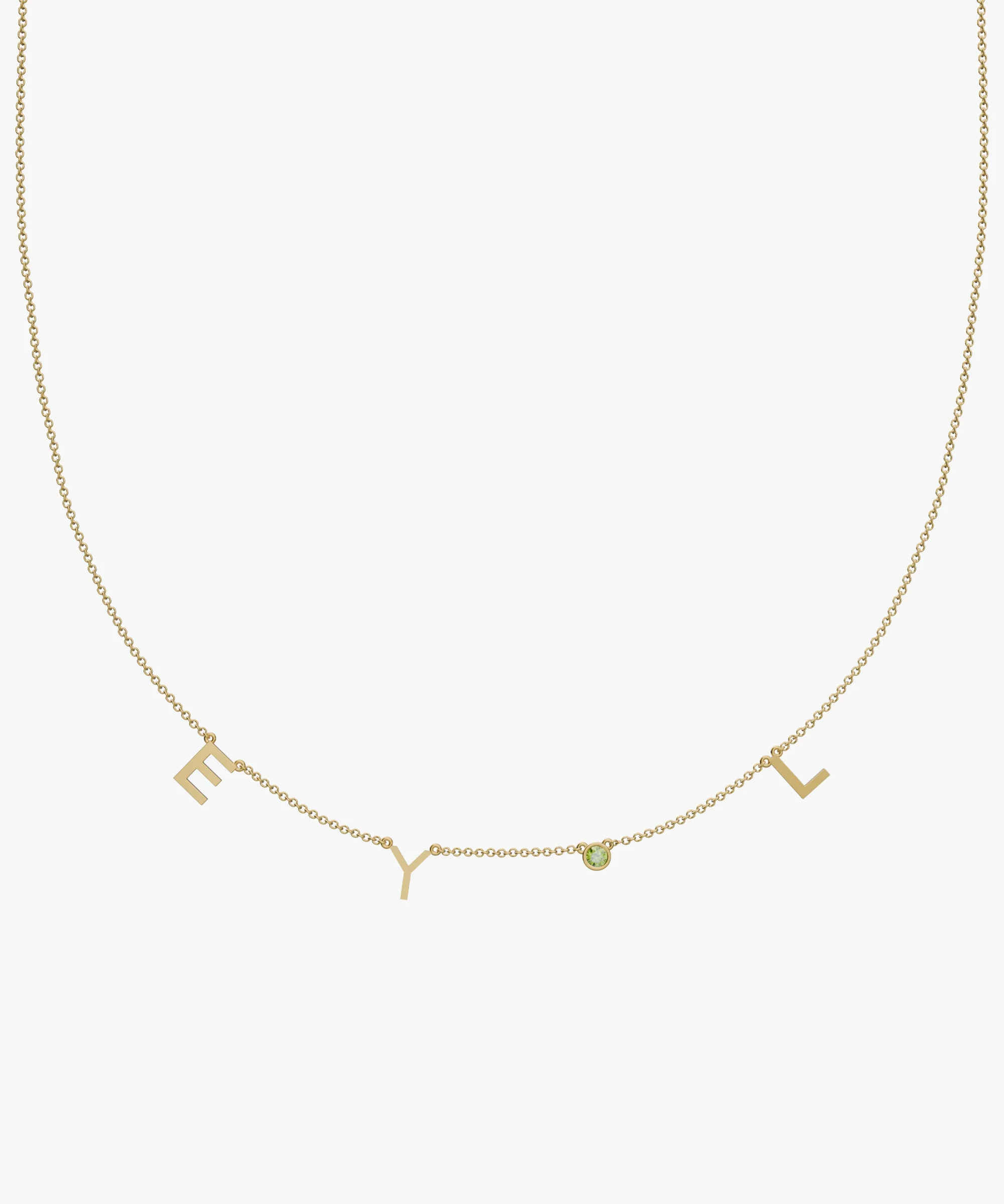 Personalised Charm Necklace