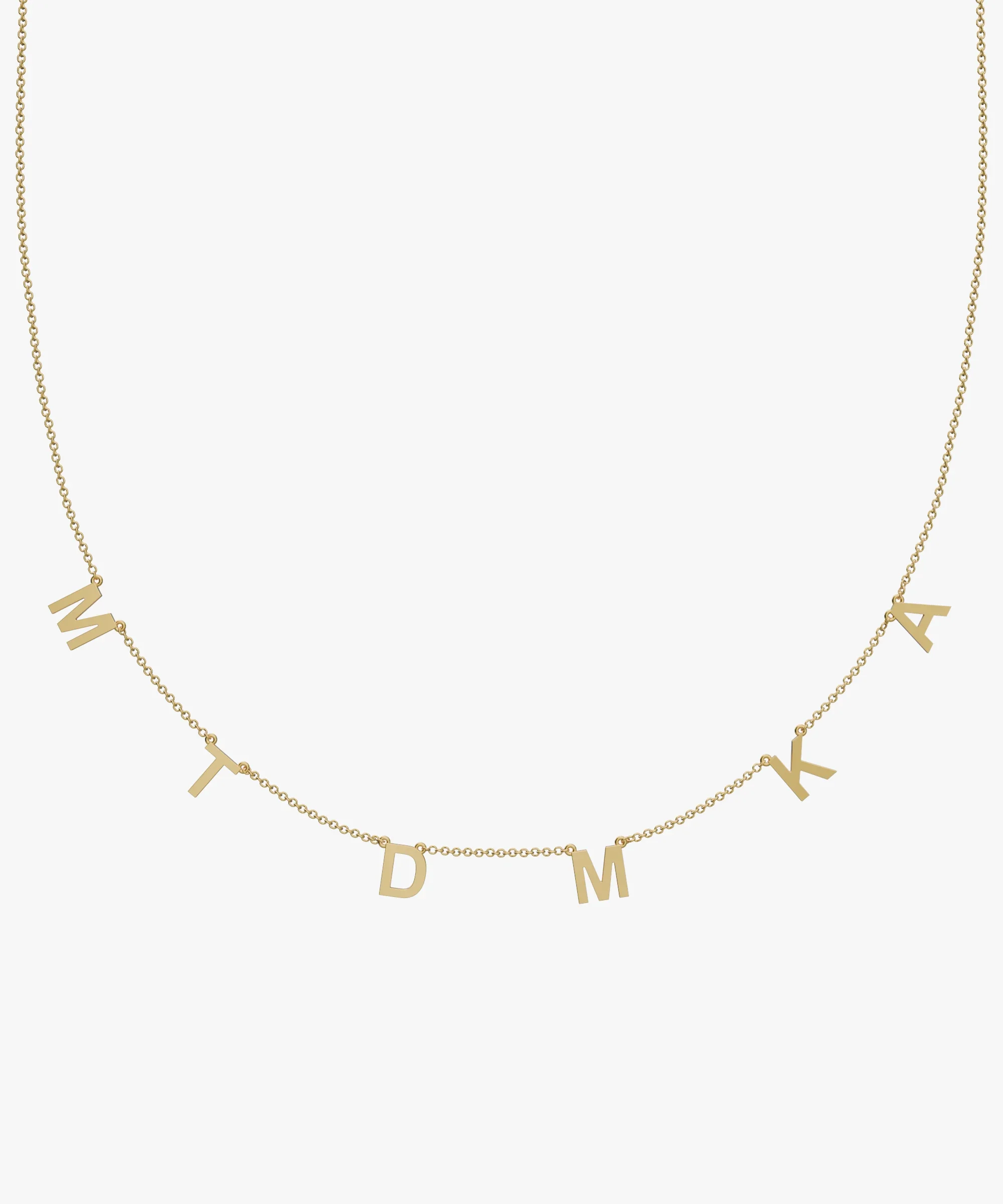 Personalised Charm Necklace