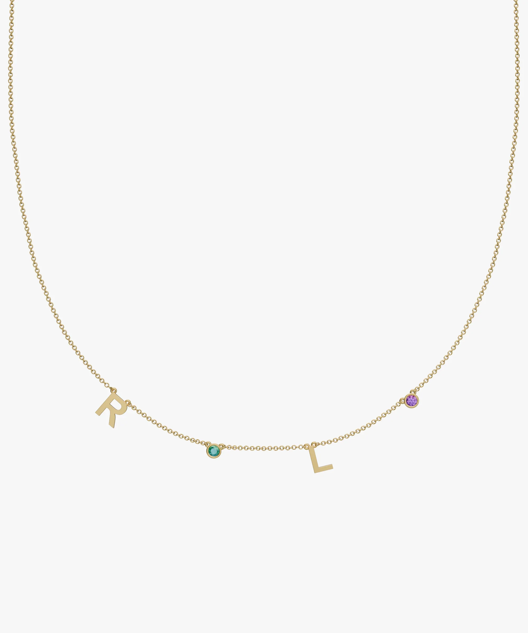 Personalised Charm Necklace