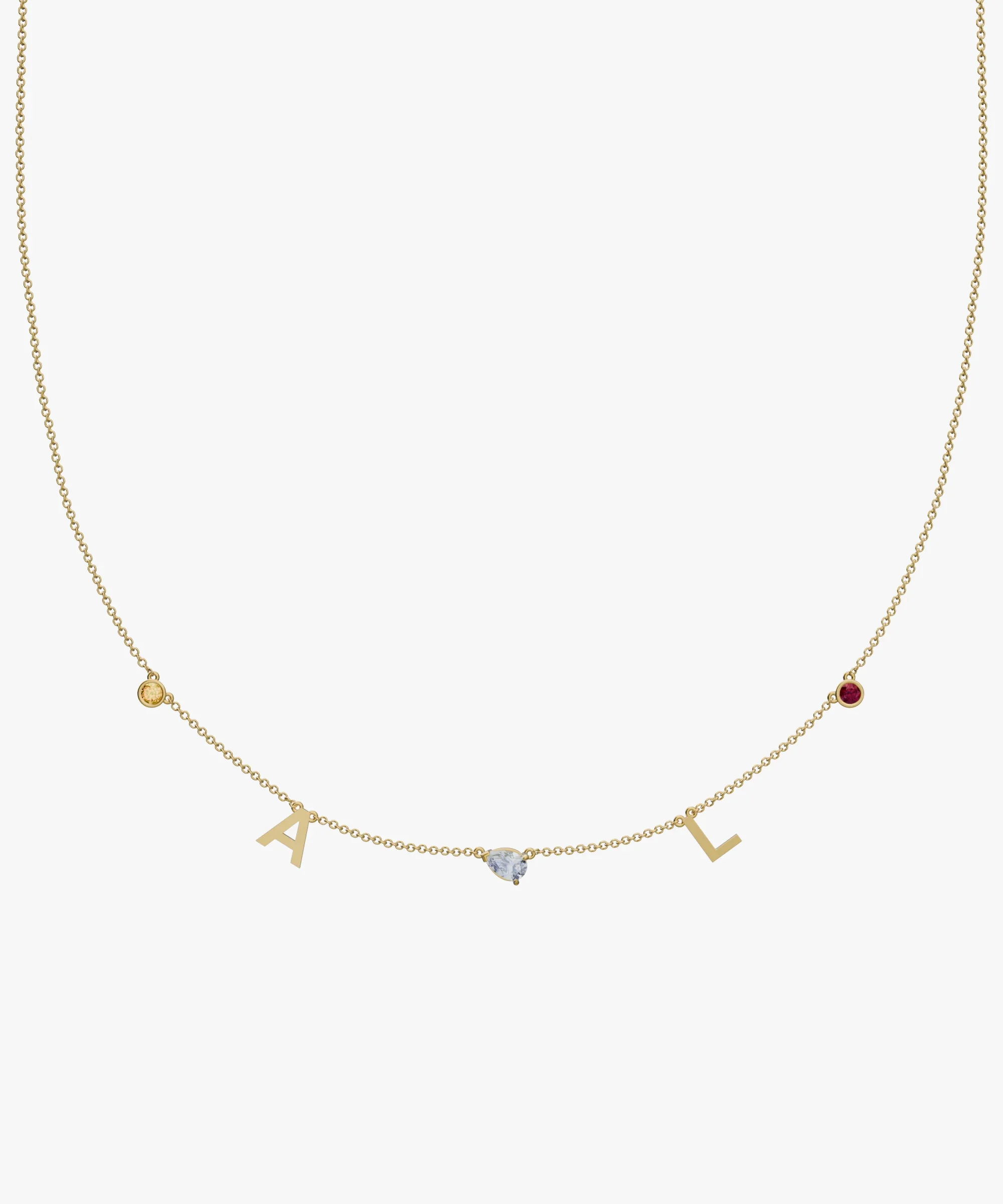 Personalised Charm Necklace