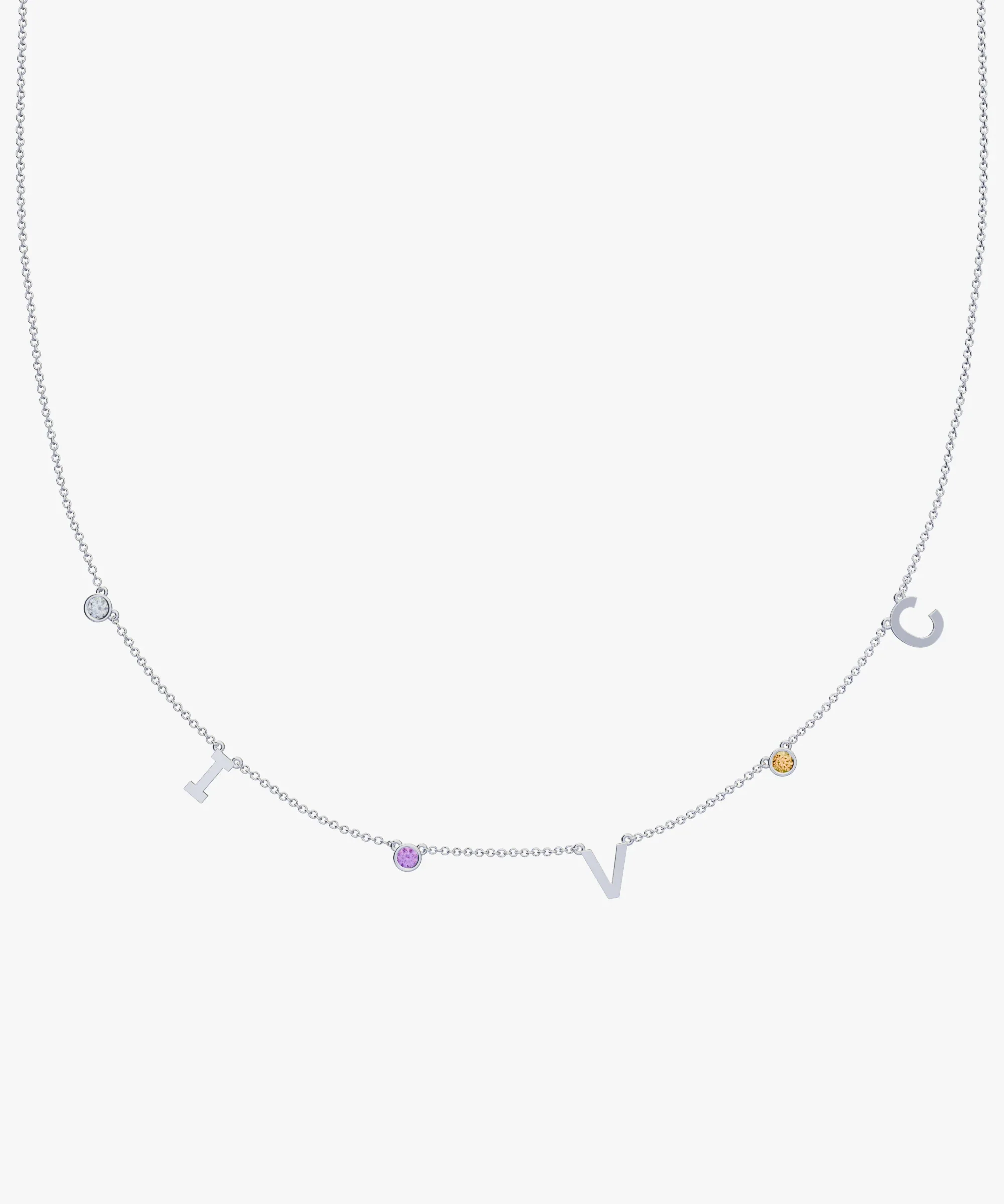 Personalised Charm Necklace