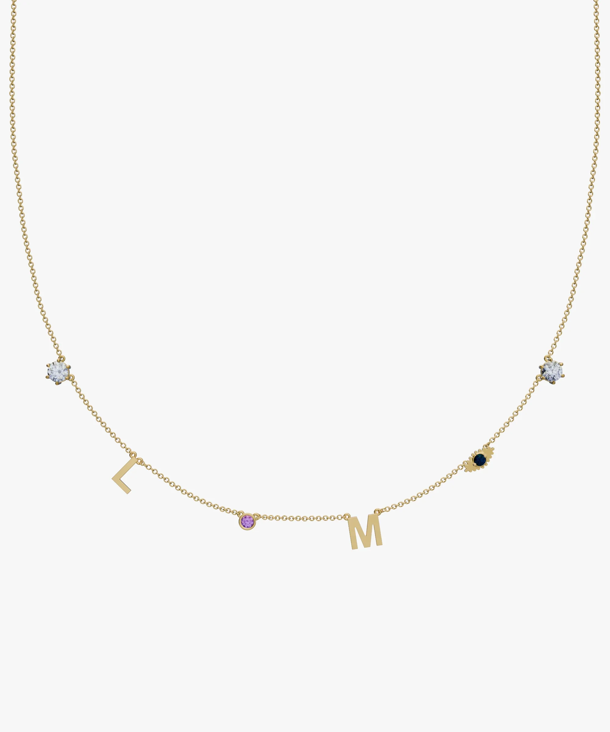 Personalised Charm Necklace