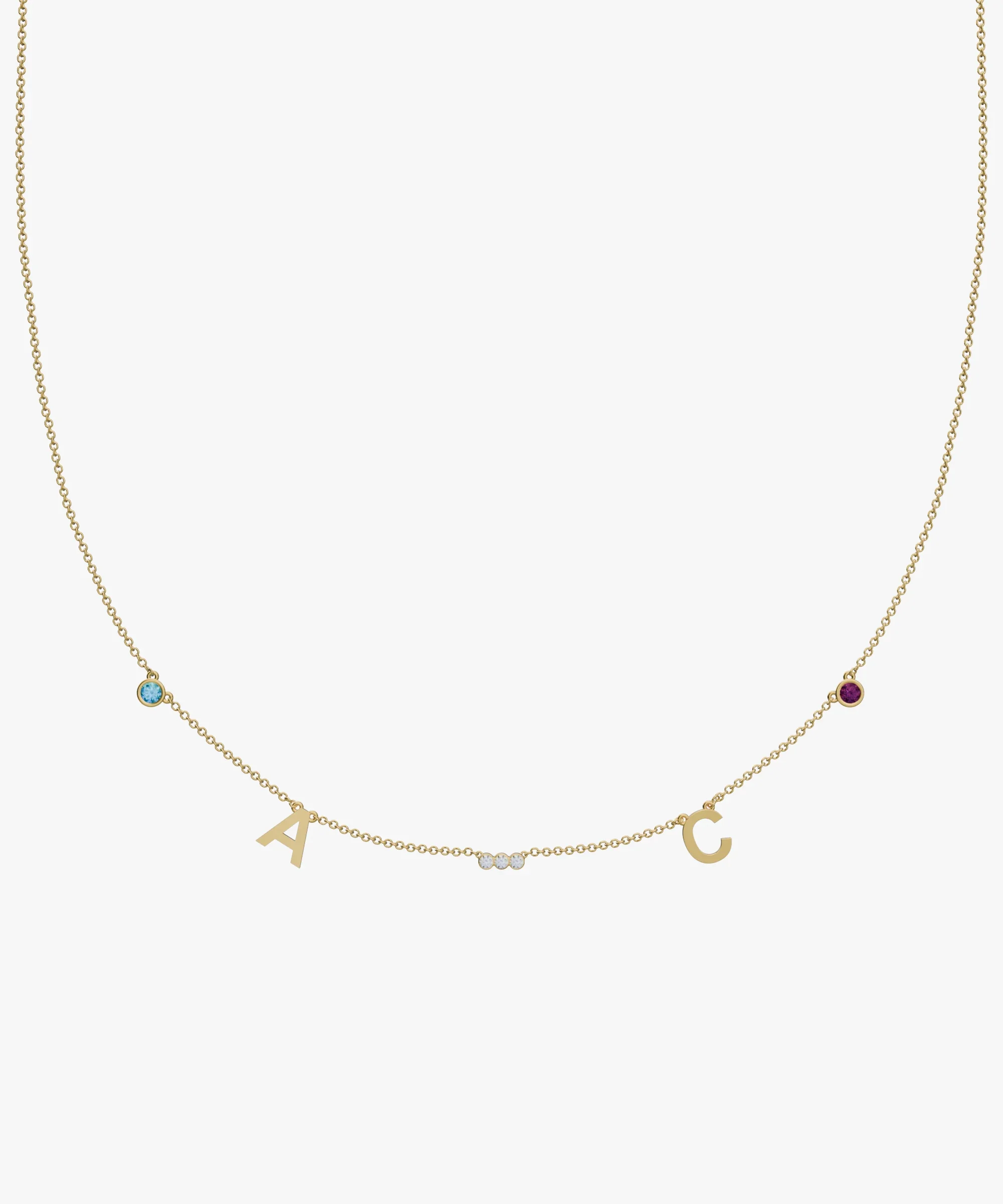 Personalised Charm Necklace