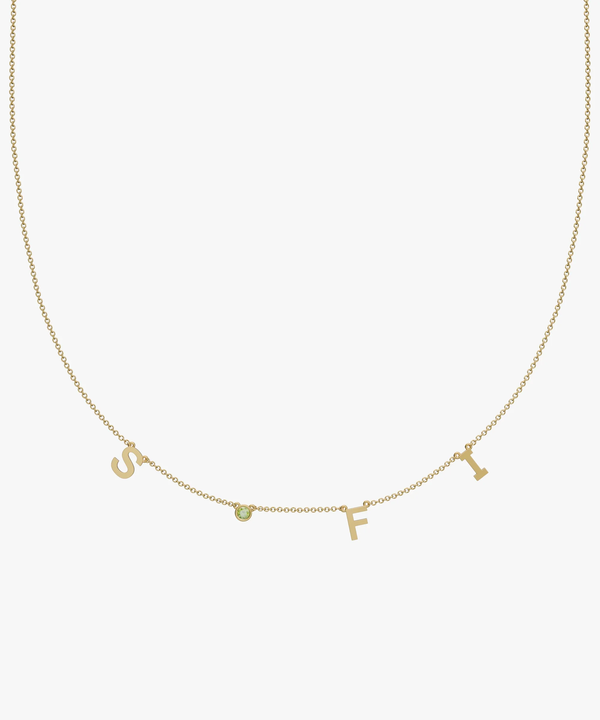 Personalised Charm Necklace