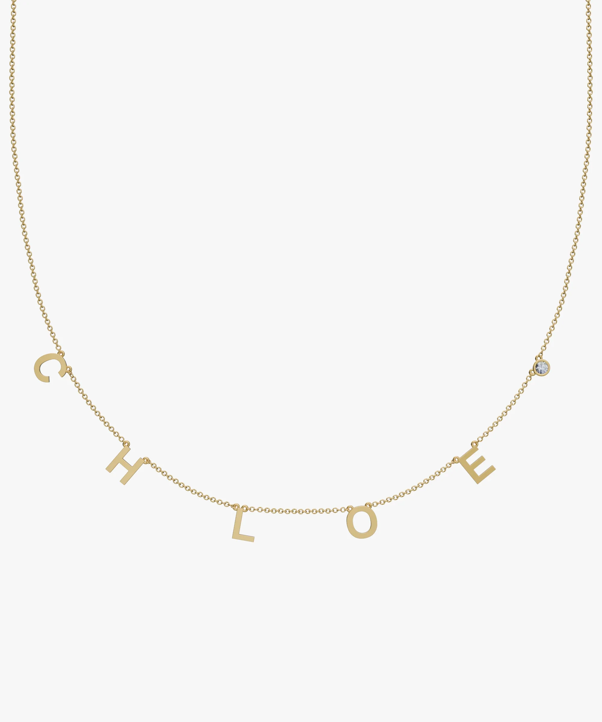 Personalised Charm Necklace