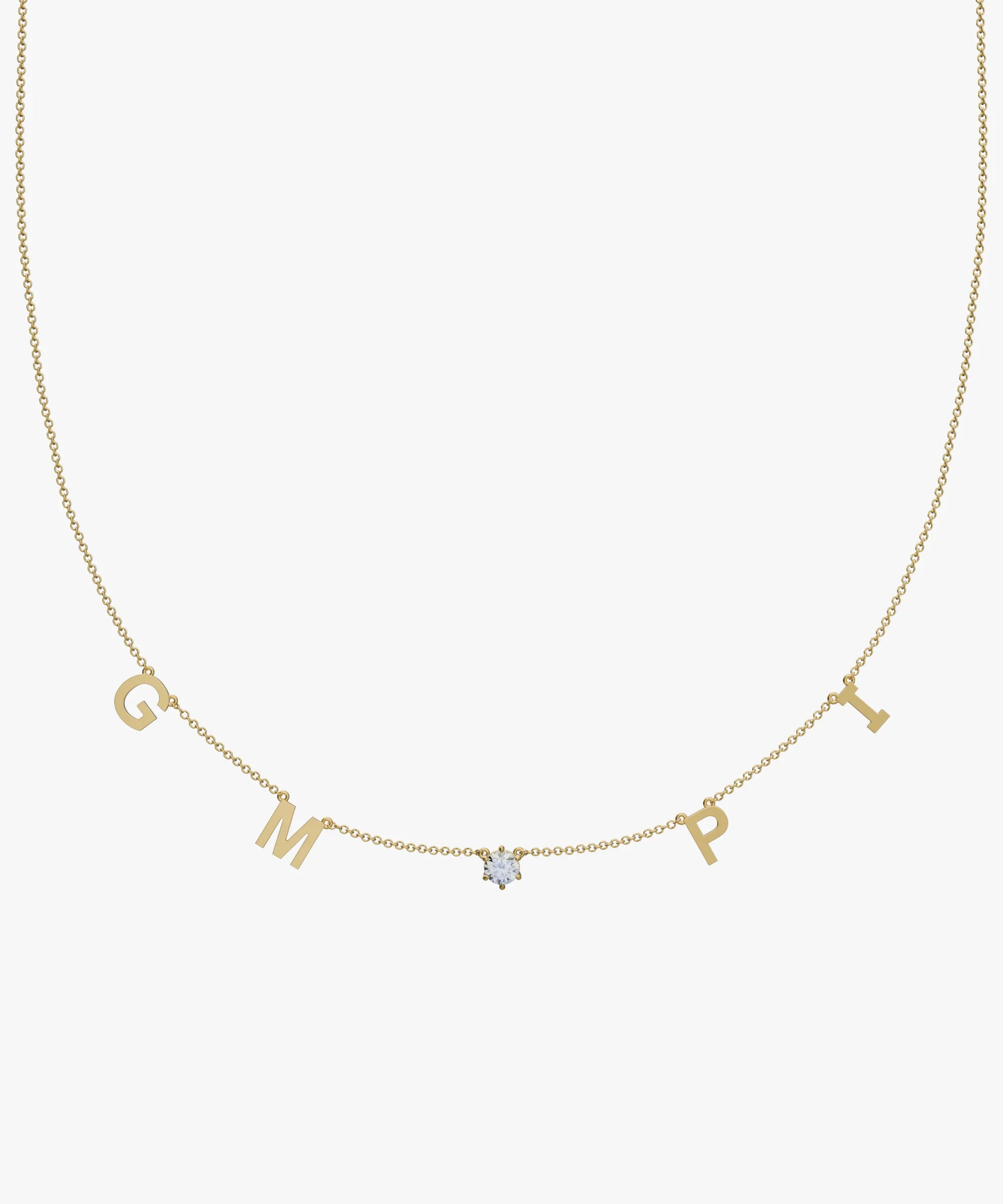 Personalised Charm Necklace