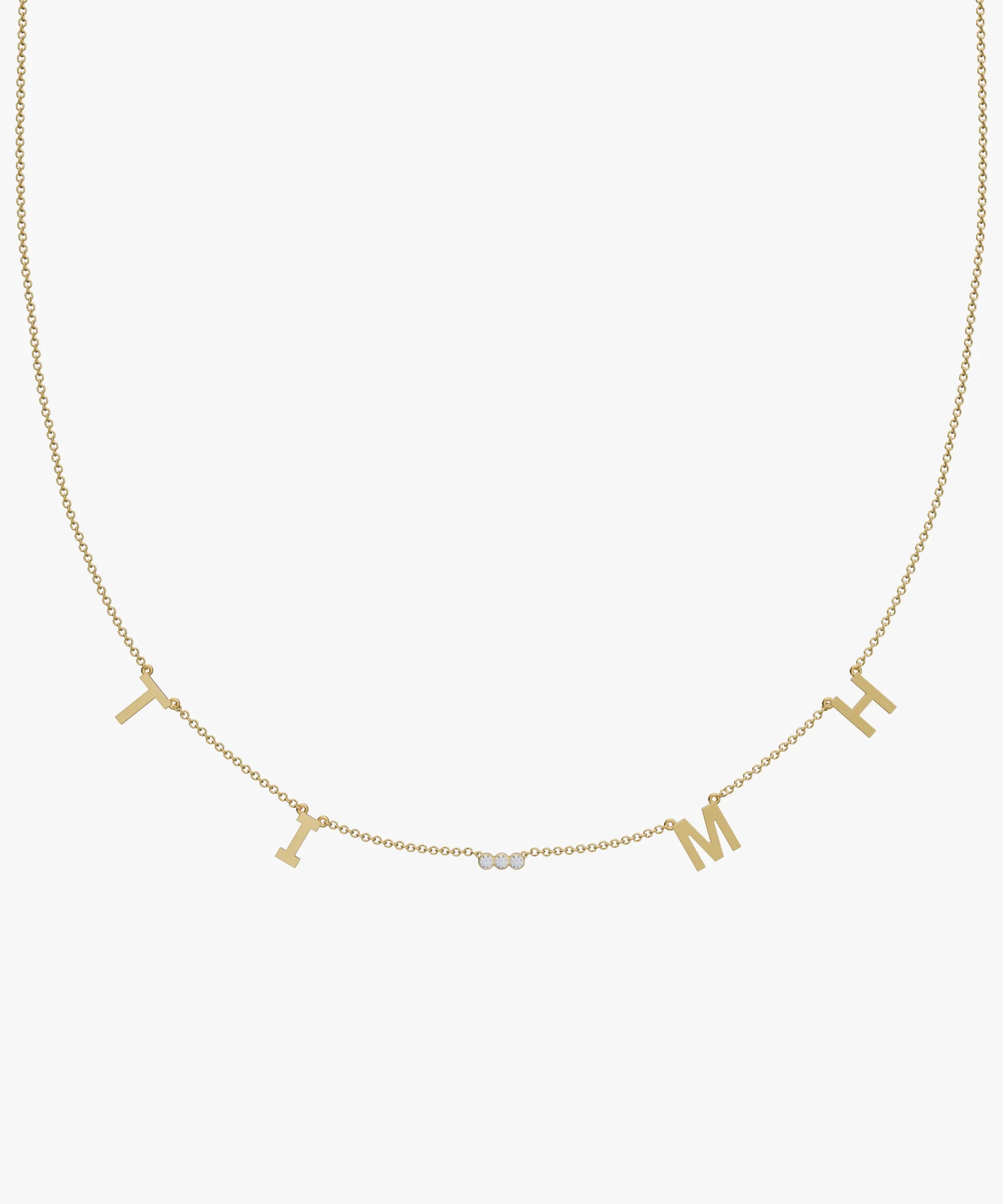 Personalised Charm Necklace