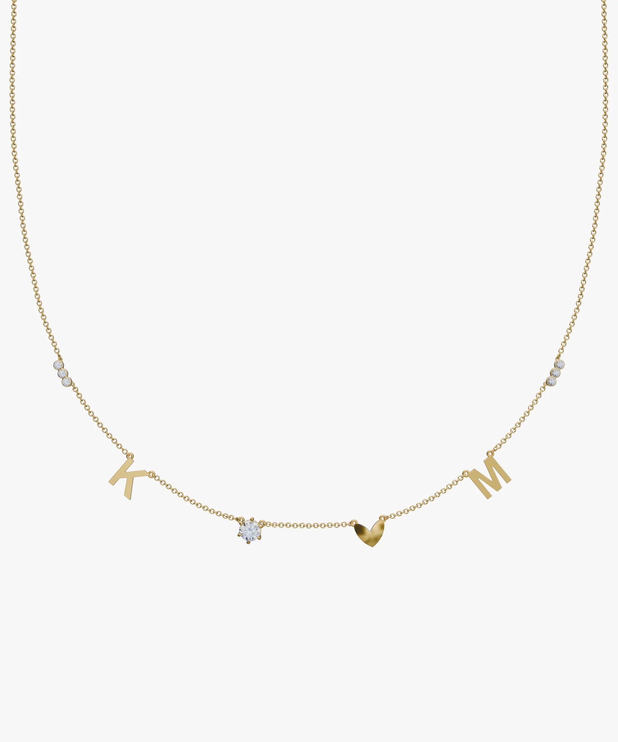 Personalised Charm Necklace