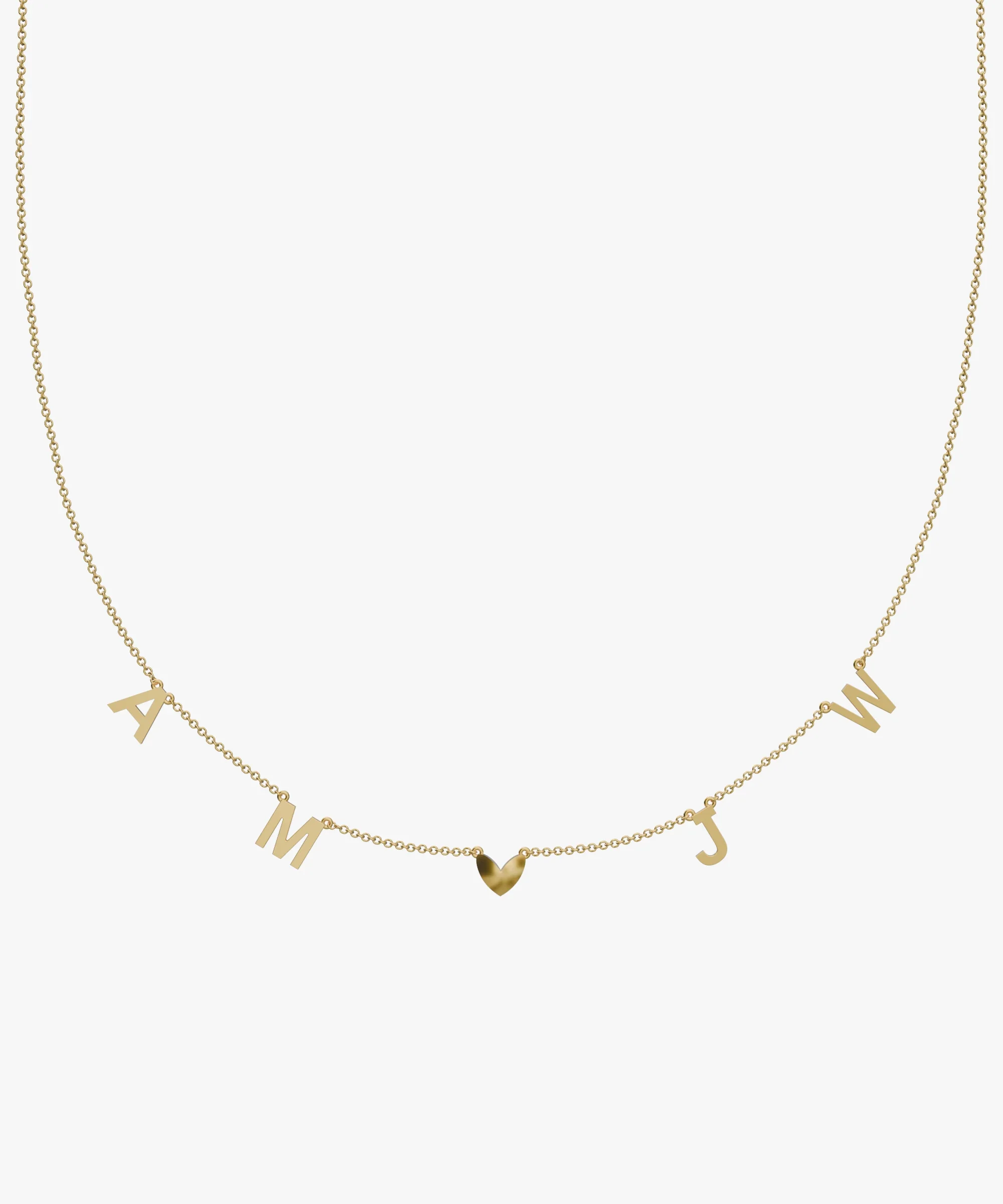 Personalised Charm Necklace