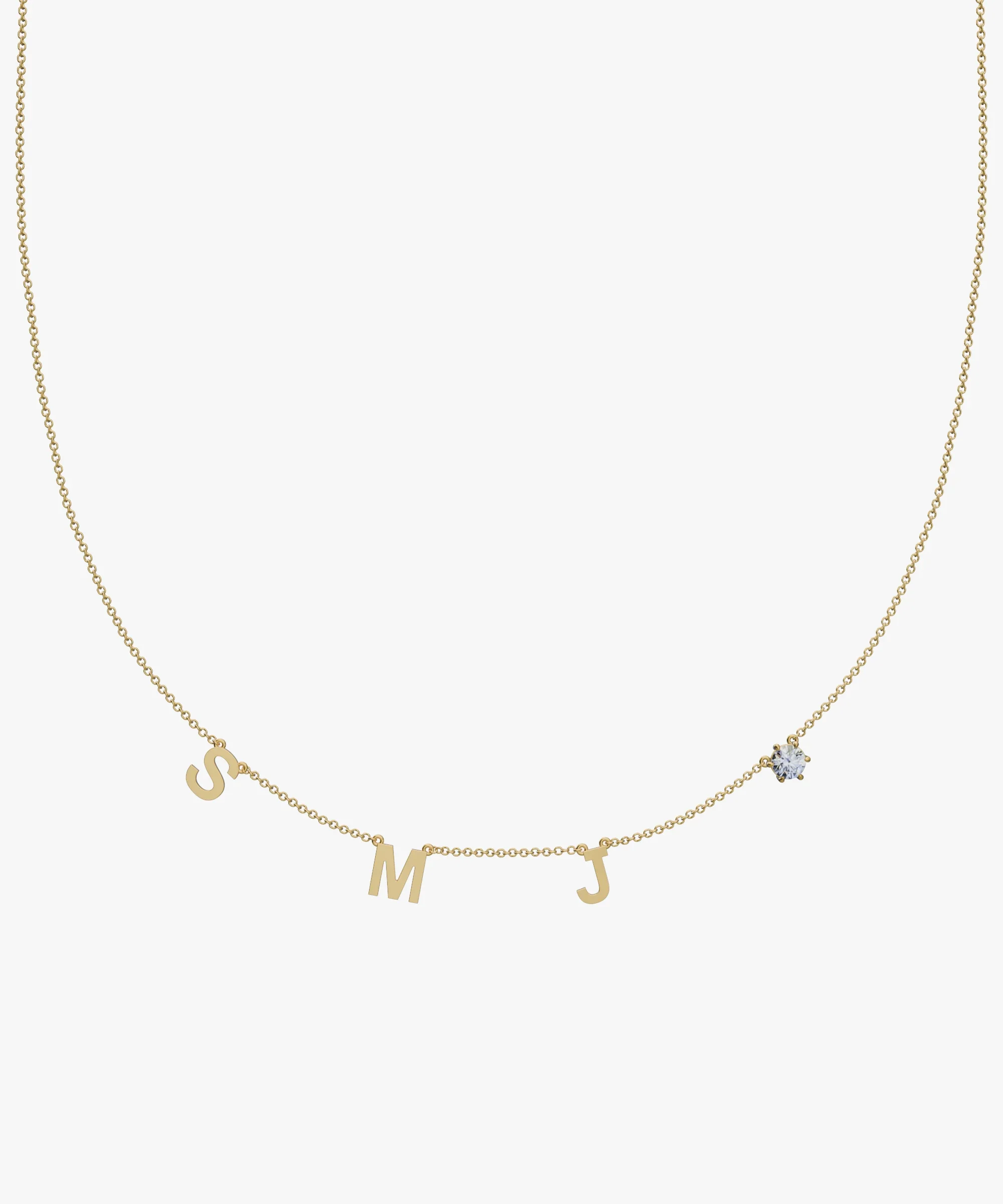 Personalised Charm Necklace