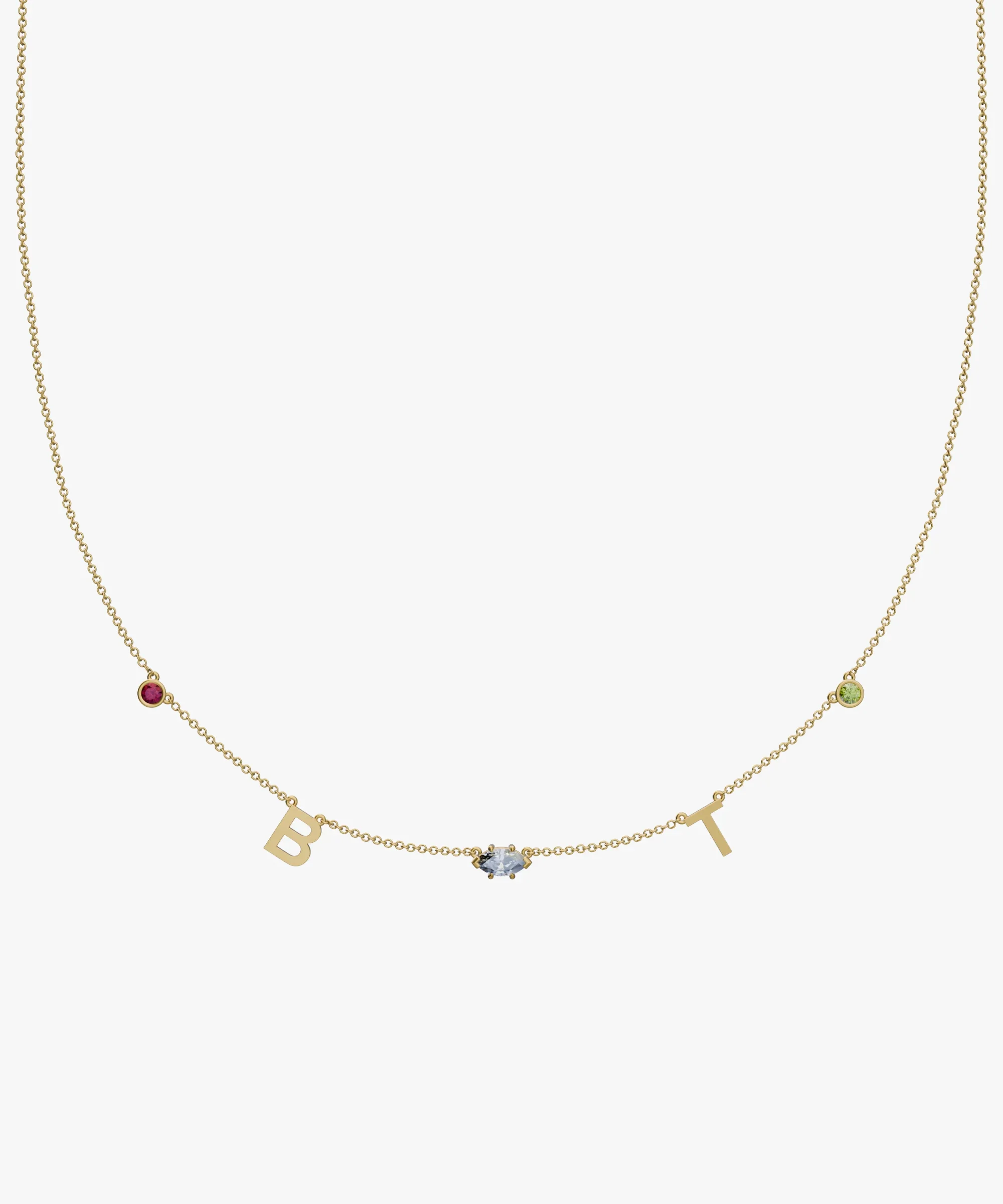 Personalised Charm Necklace