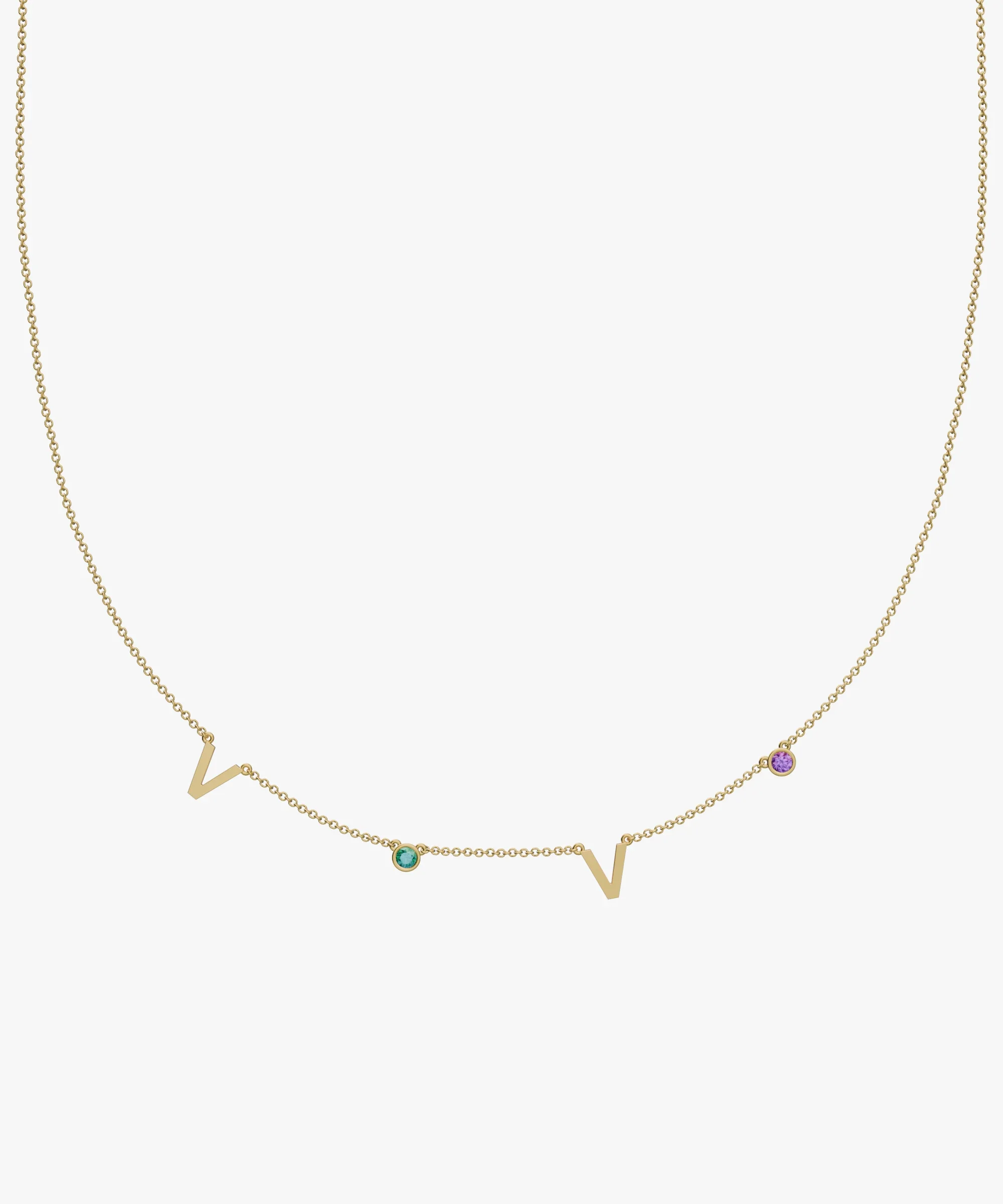 Personalised Charm Necklace