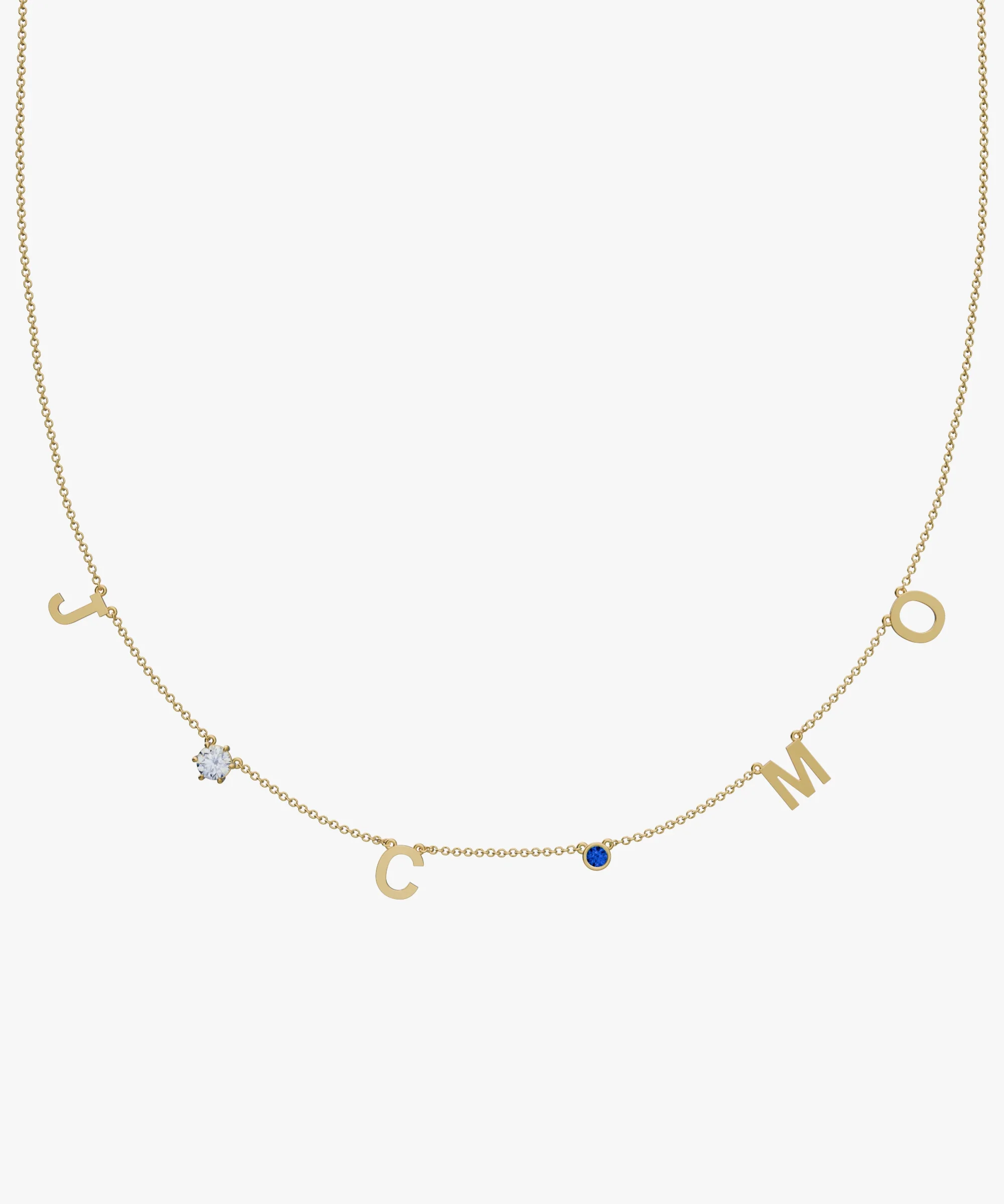 Personalised Charm Necklace