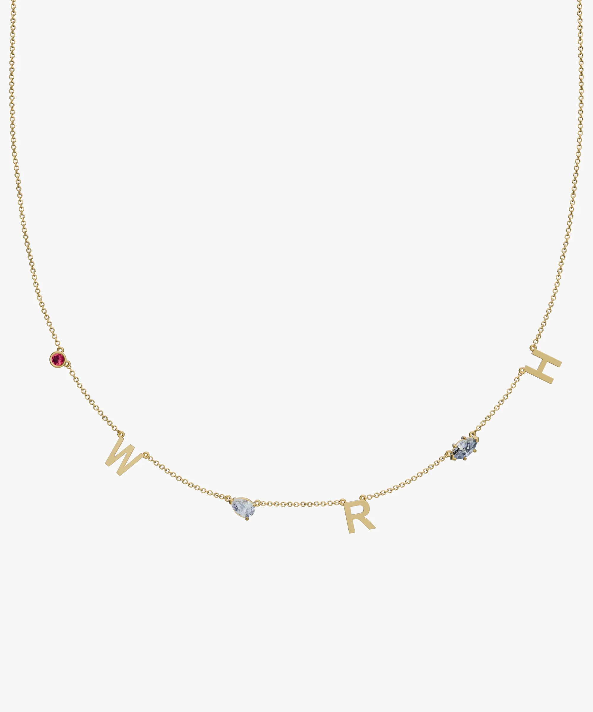 Personalised Charm Necklace