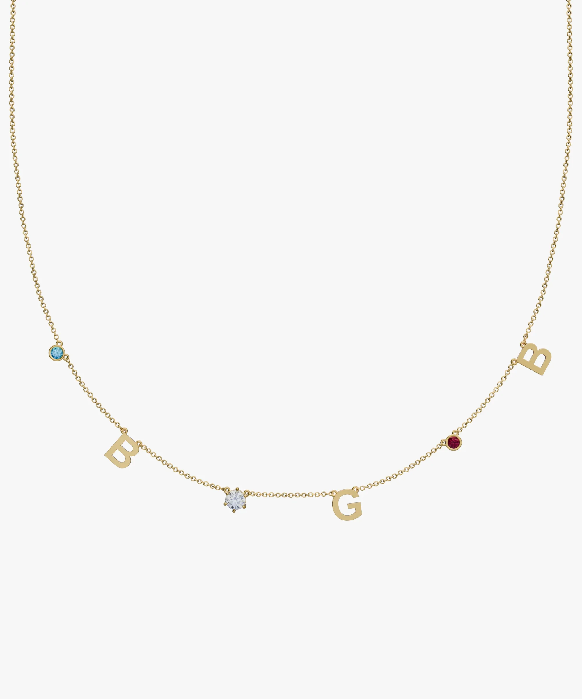 Personalised Charm Necklace