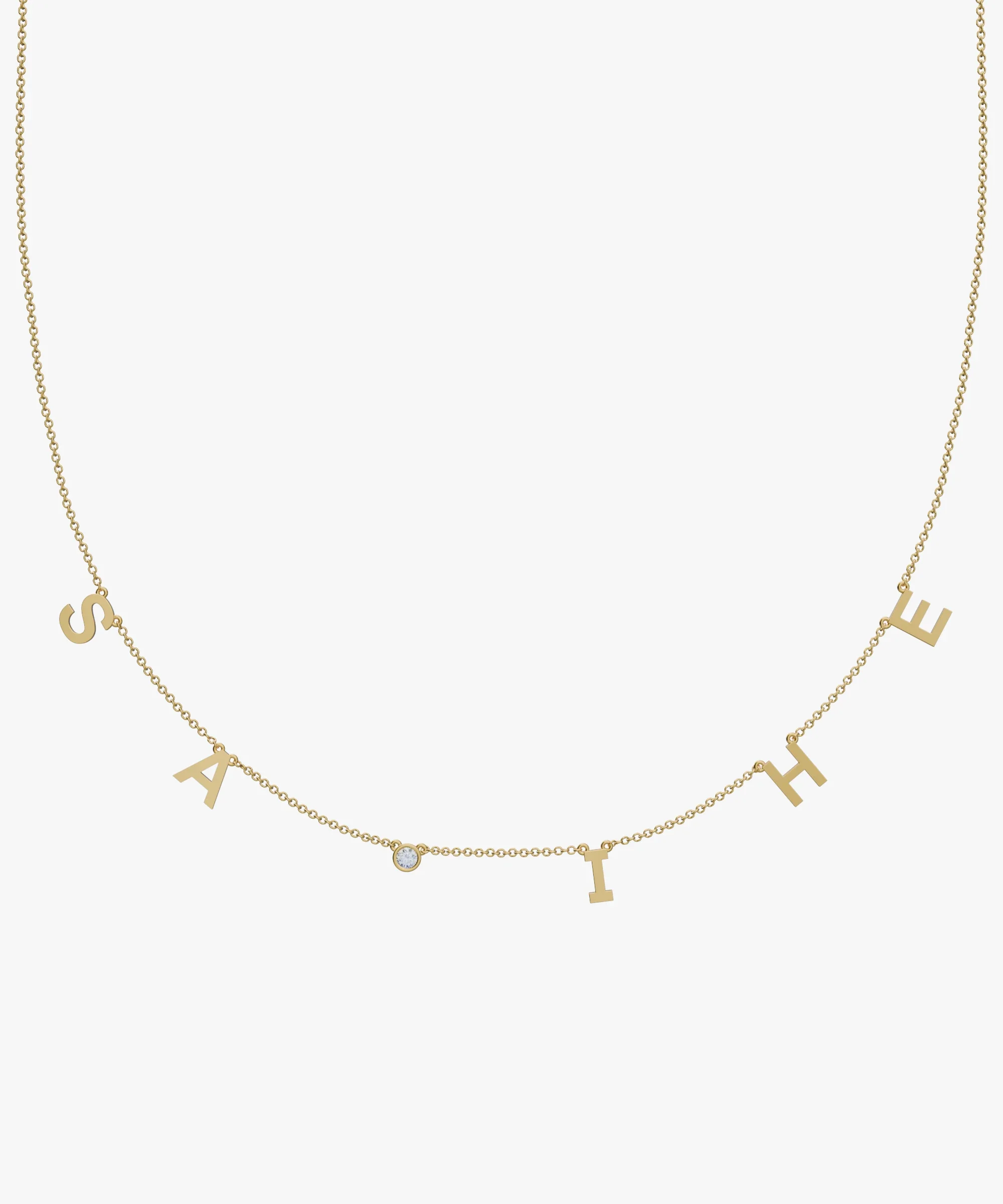 Personalised Charm Necklace