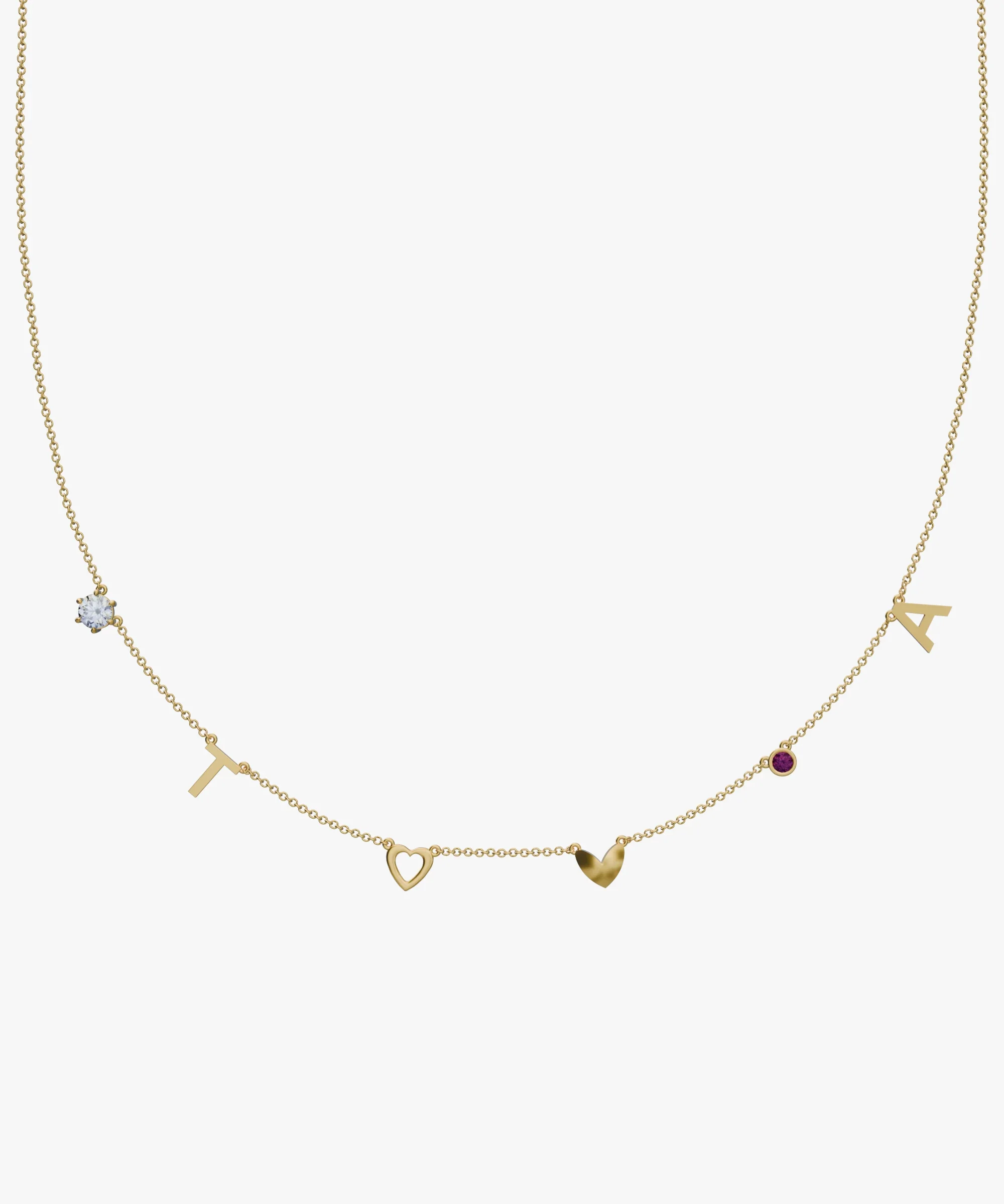 Personalised Charm Necklace