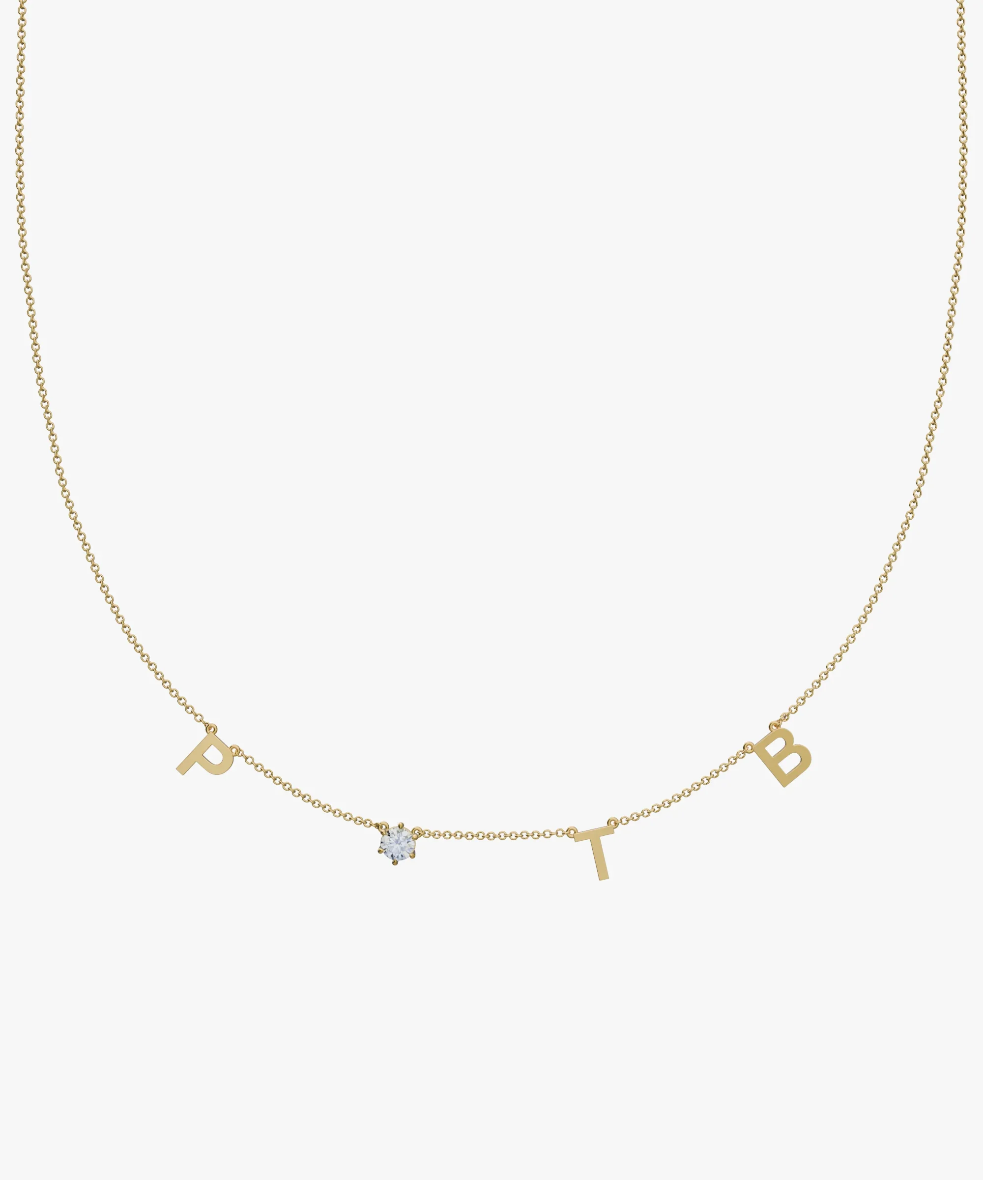 Personalised Charm Necklace