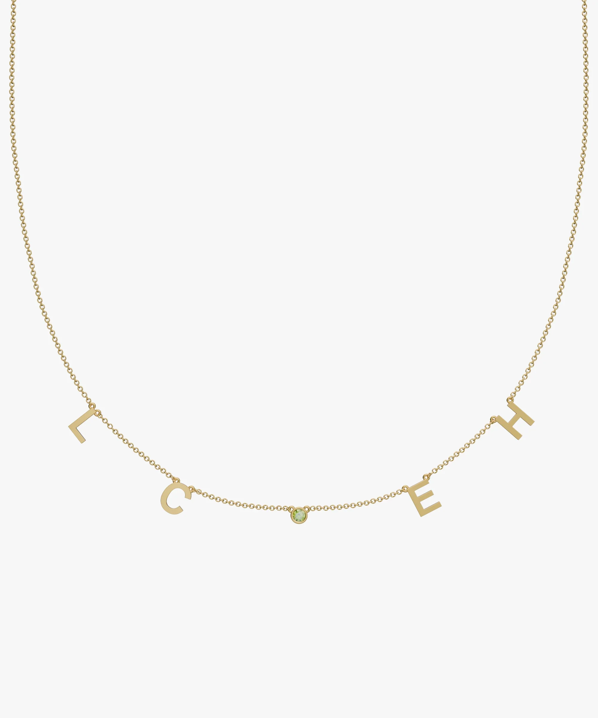 Personalised Charm Necklace