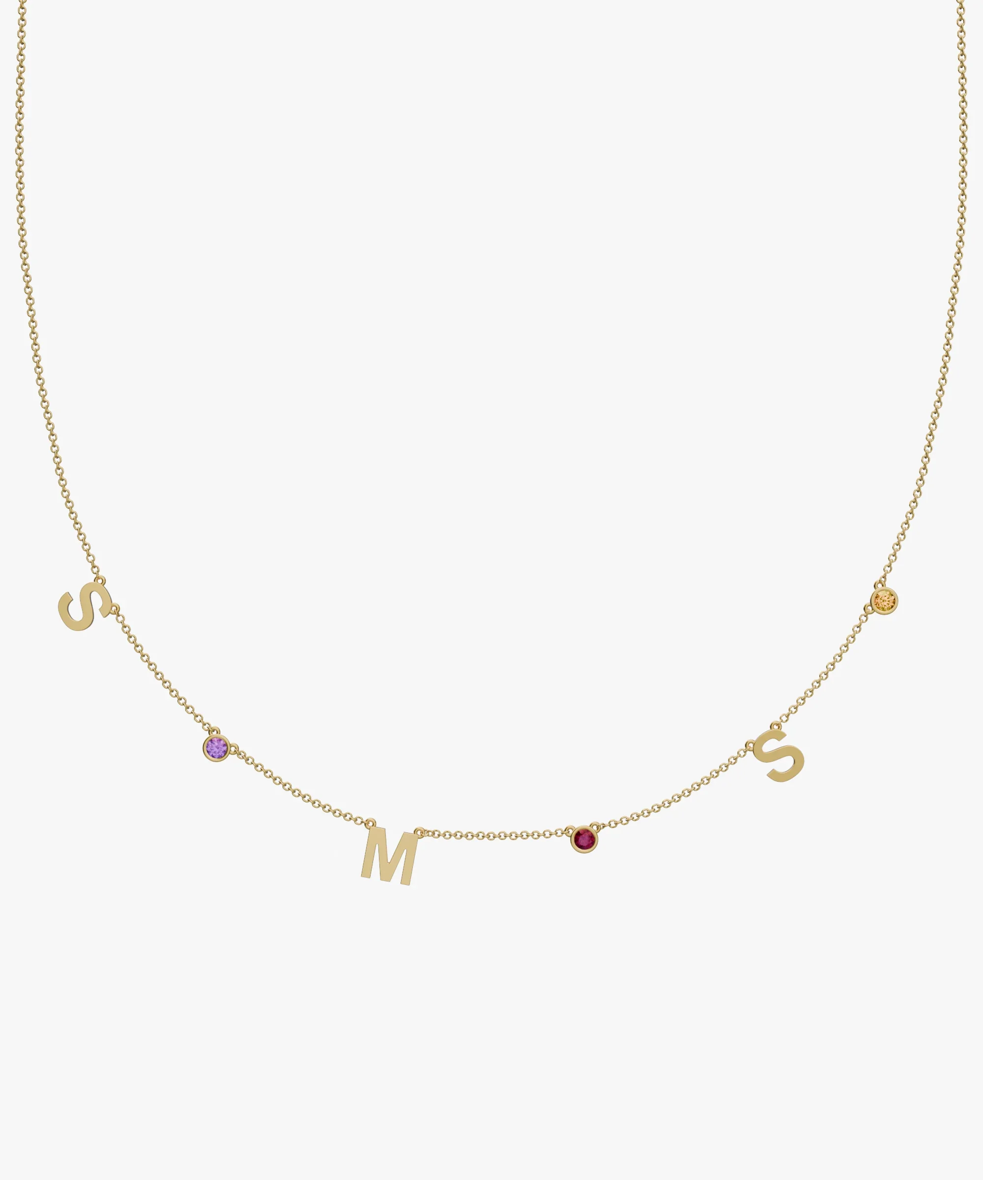 Personalised Charm Necklace