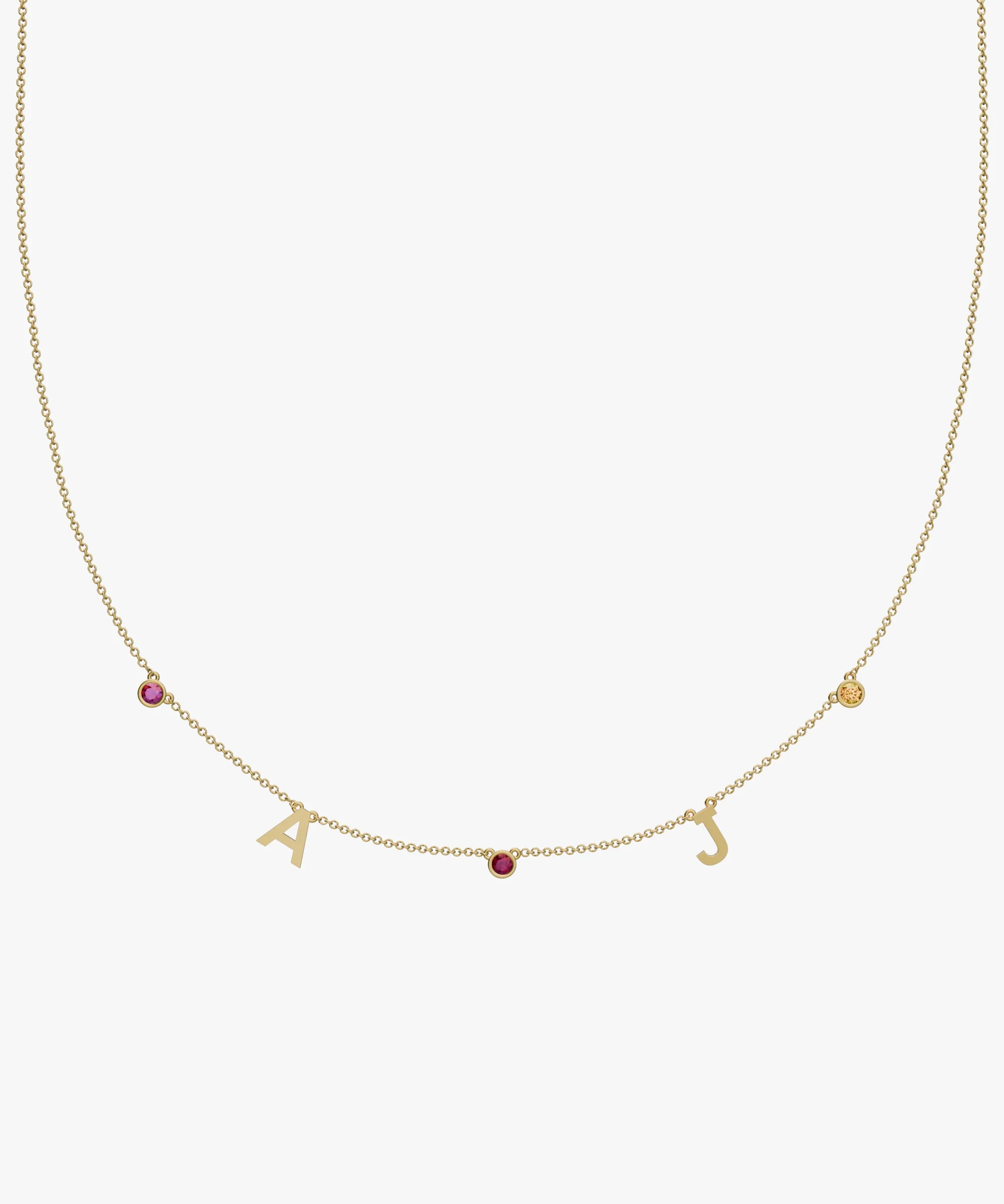 Personalised Charm Necklace