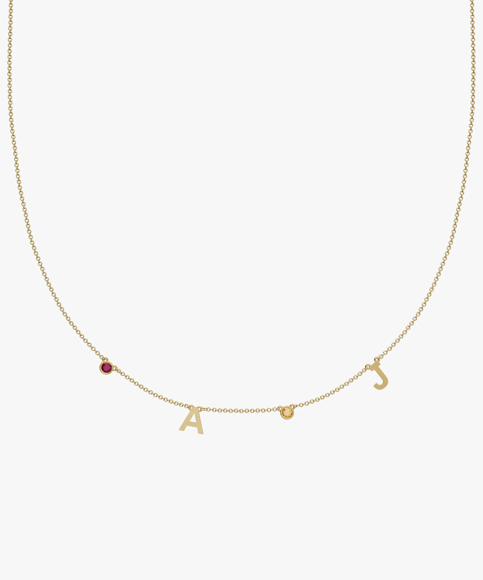 Personalised Charm Necklace