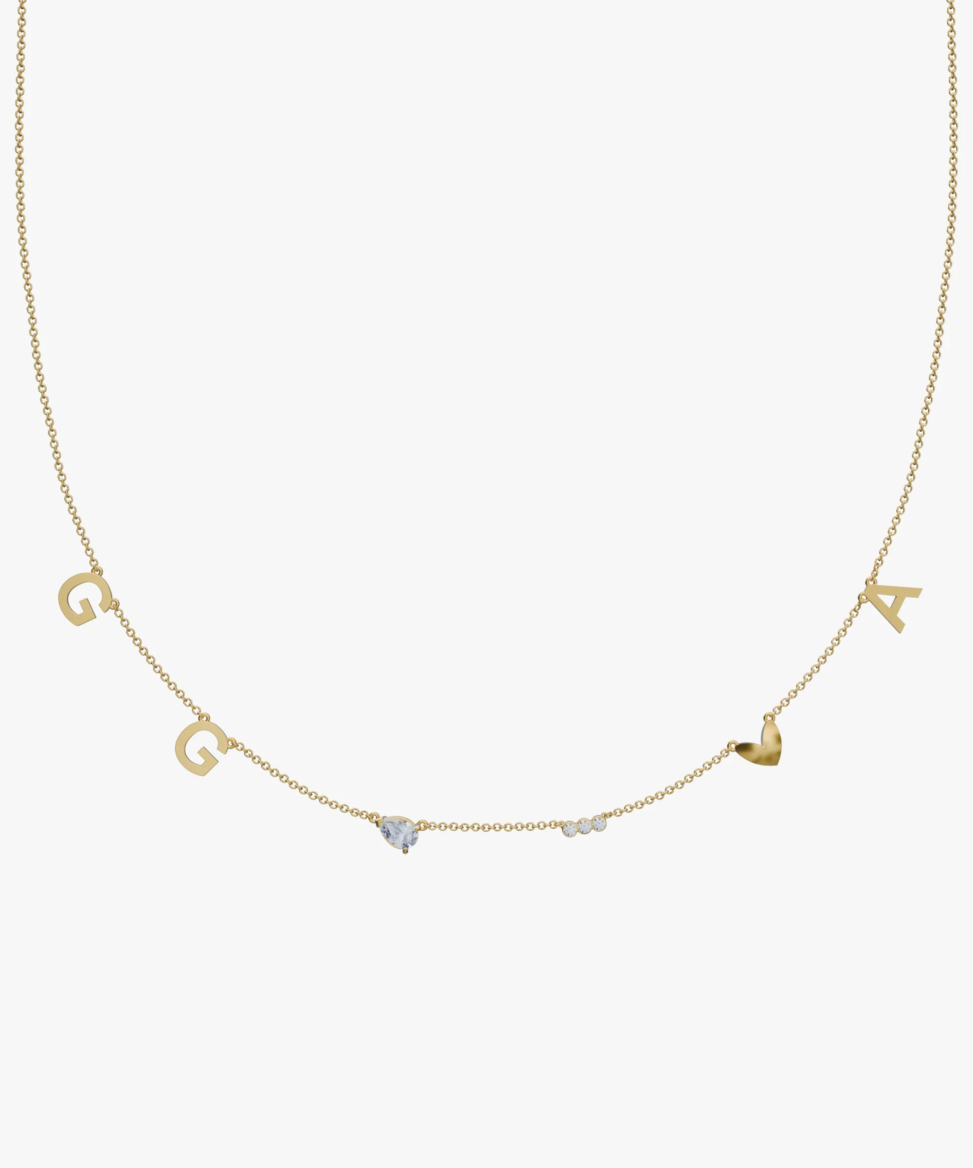 Personalised Charm Necklace
