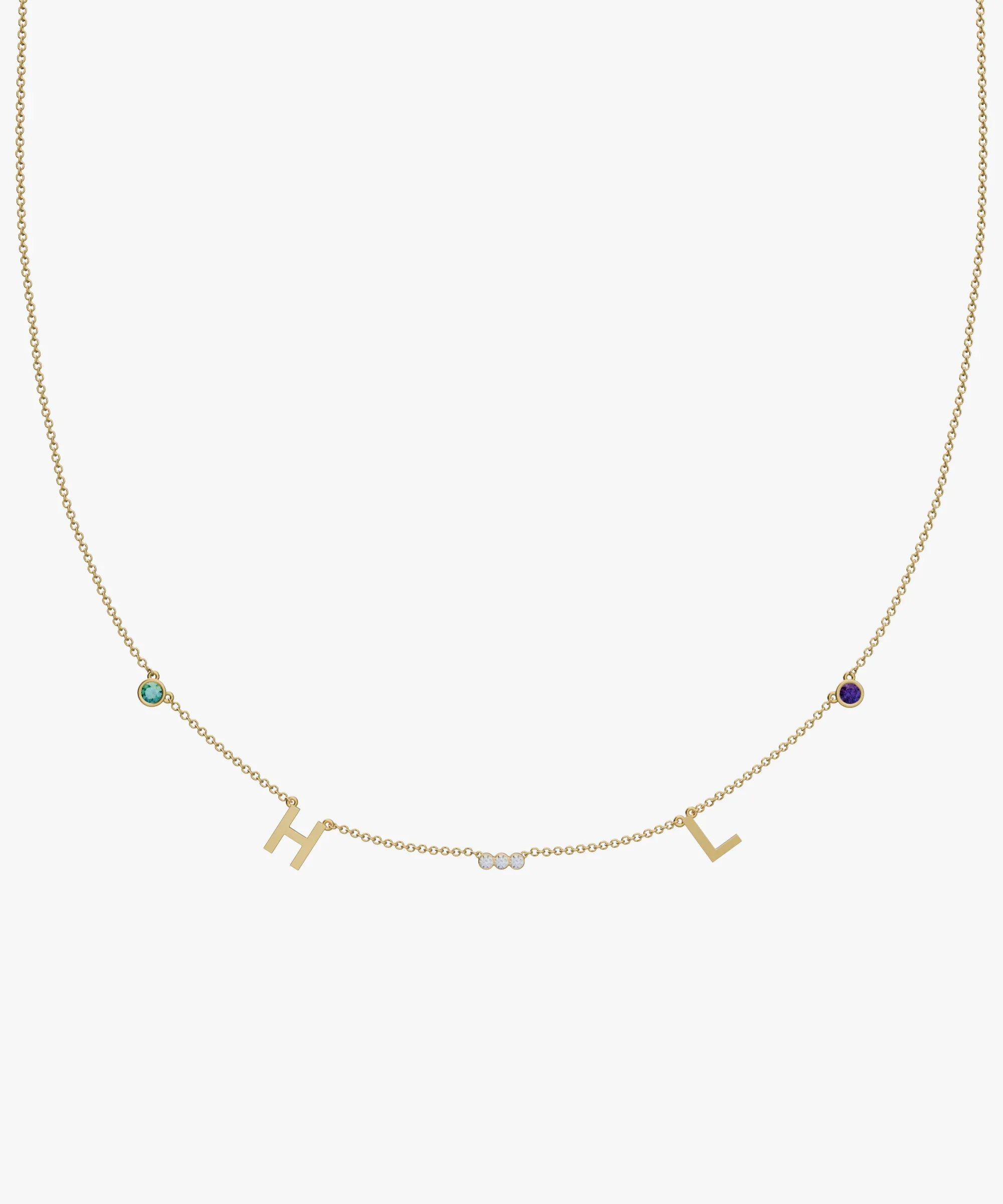 Personalised Charm Necklace