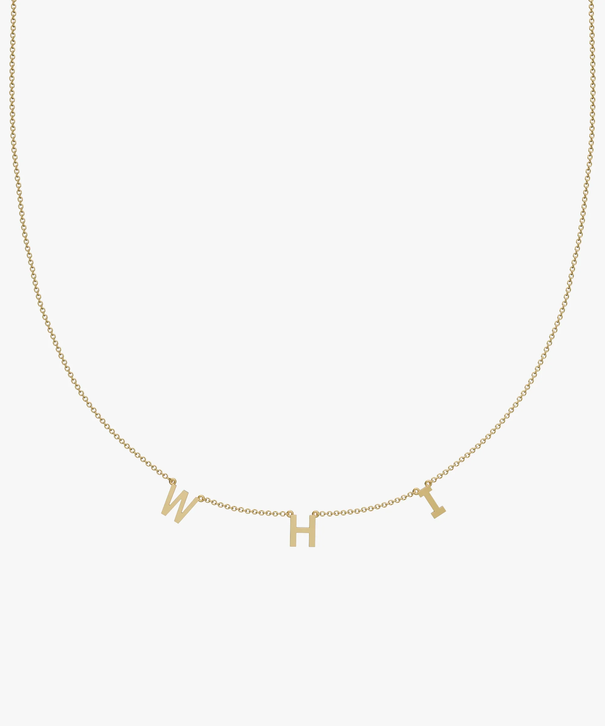 Personalised Charm Necklace