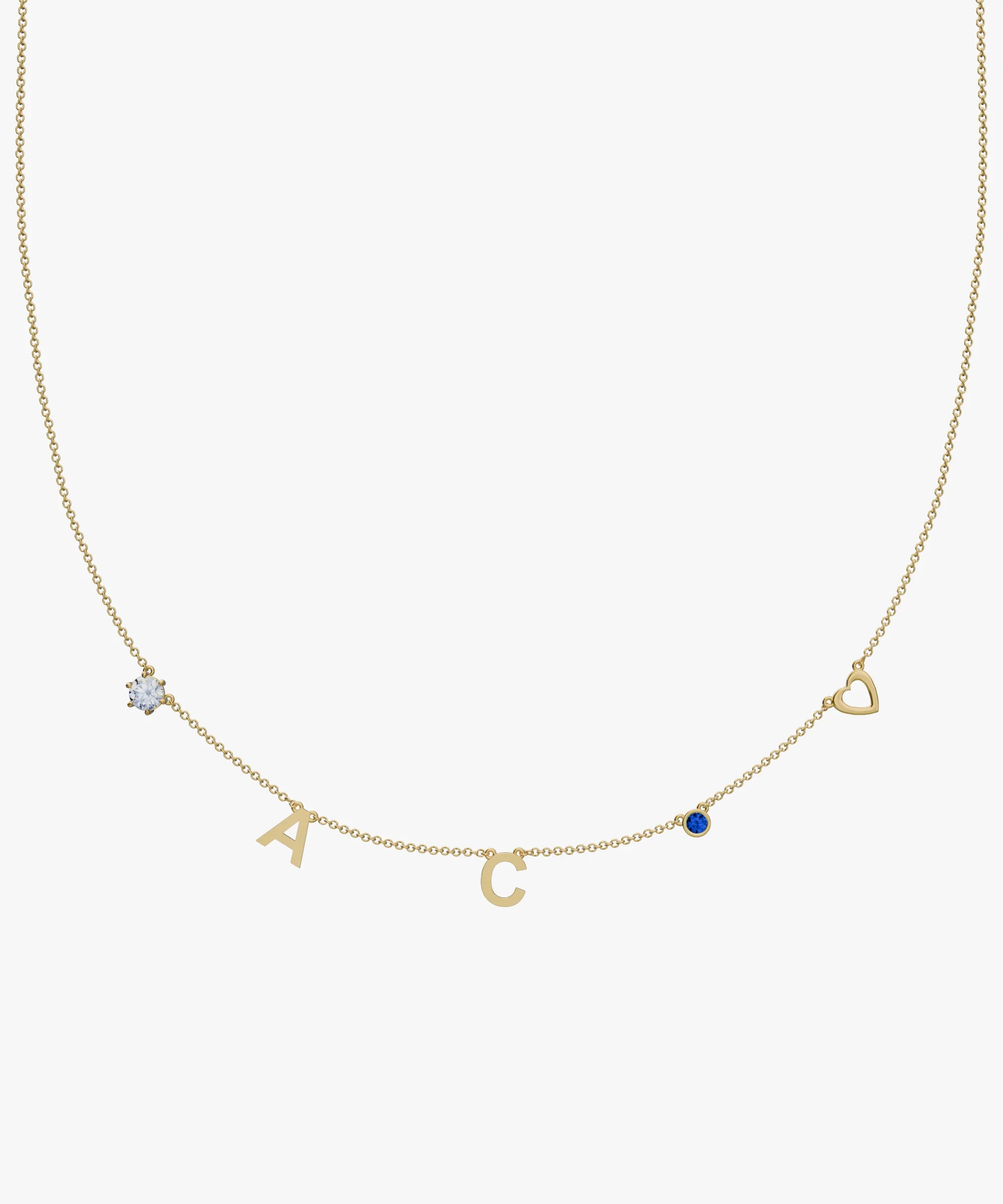 Personalised Charm Necklace