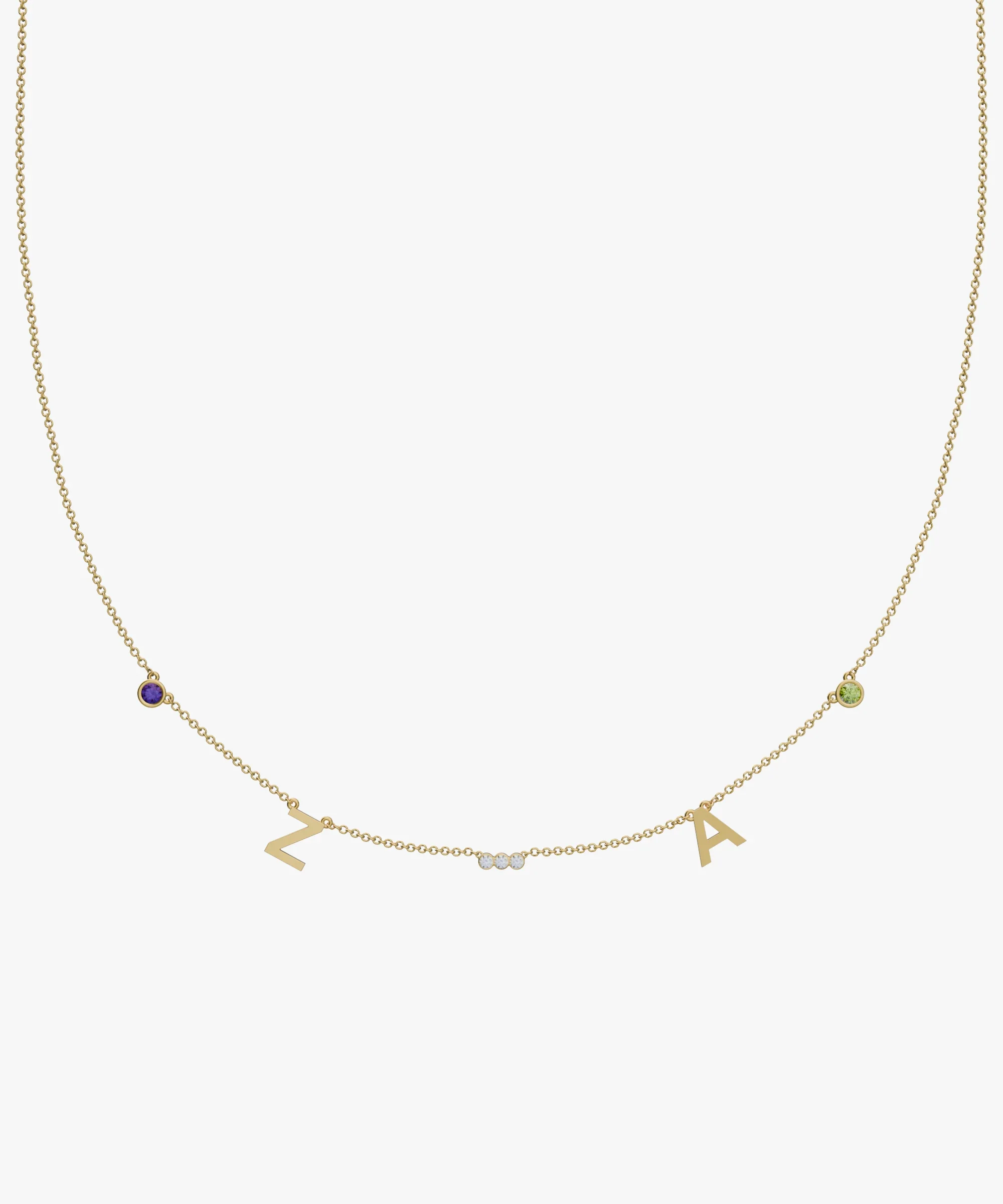 Personalised Charm Necklace