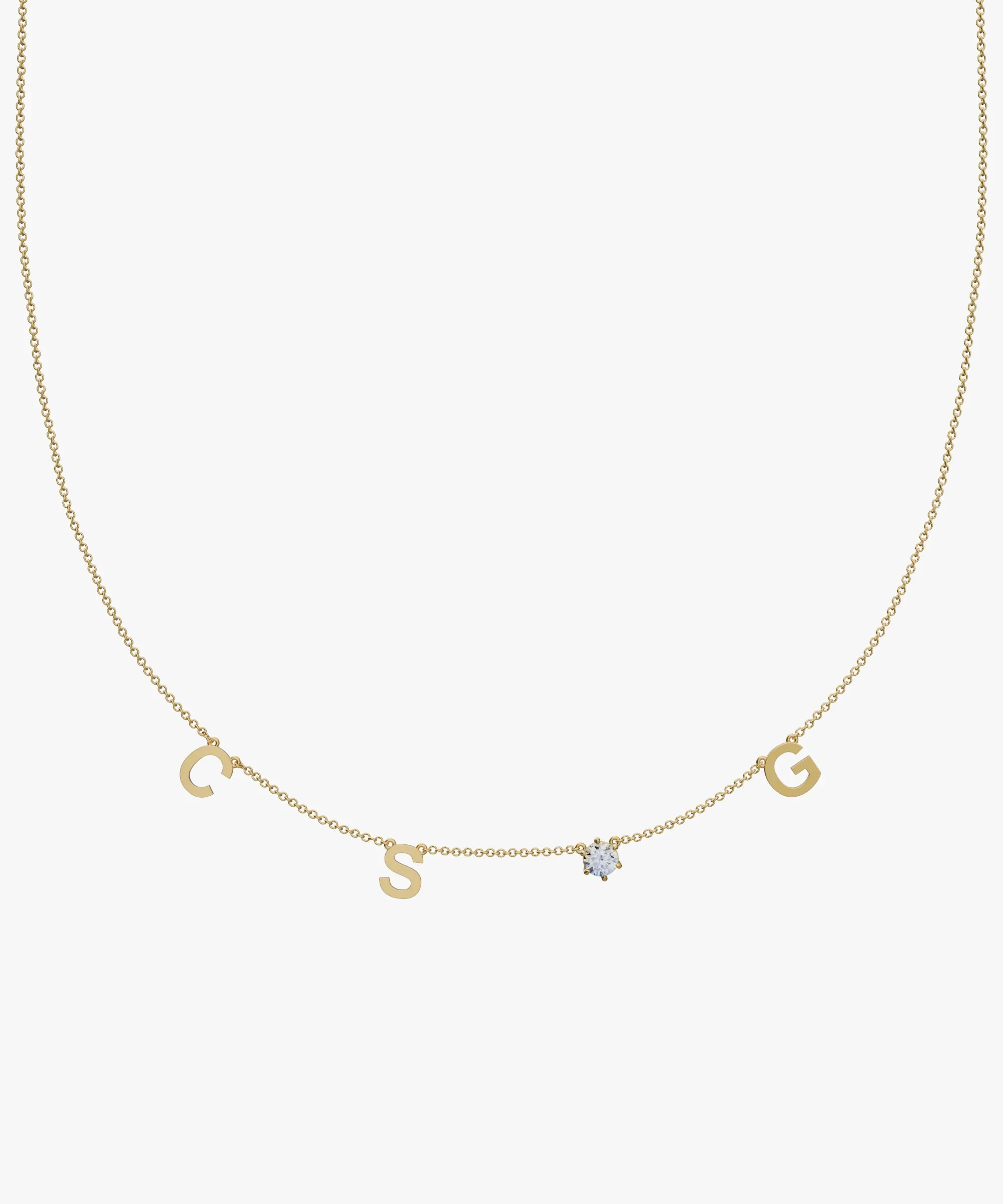 Personalised Charm Necklace