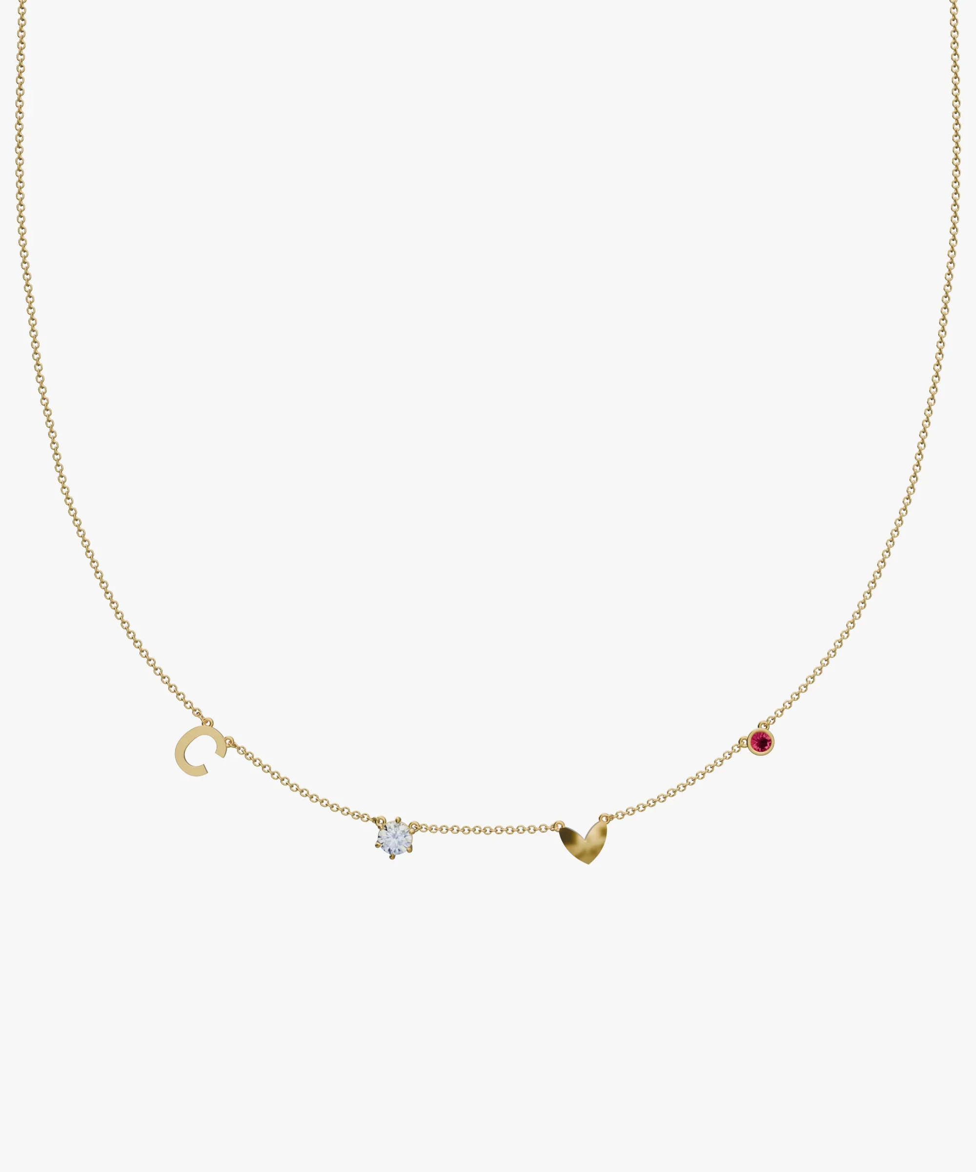 Personalised Charm Necklace