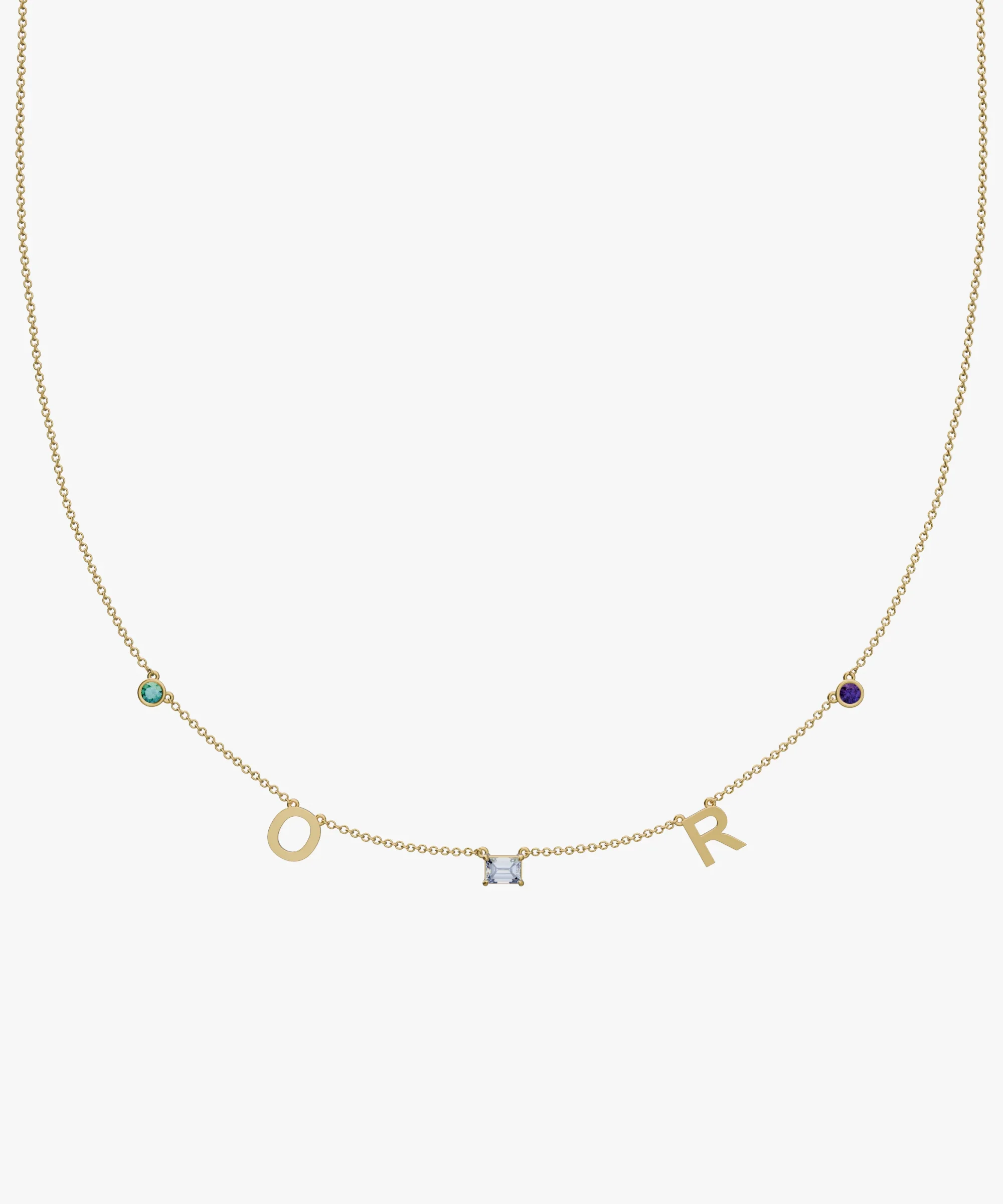 Personalised Charm Necklace