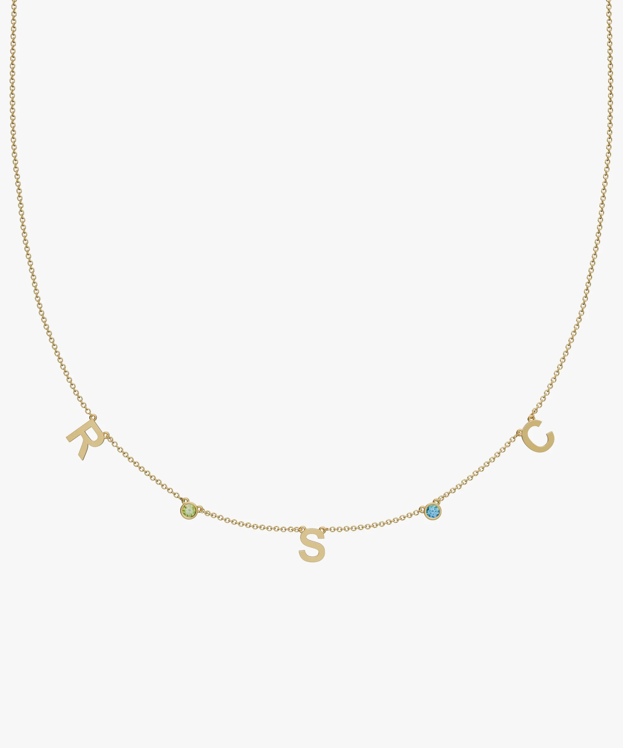 Personalised Charm Necklace