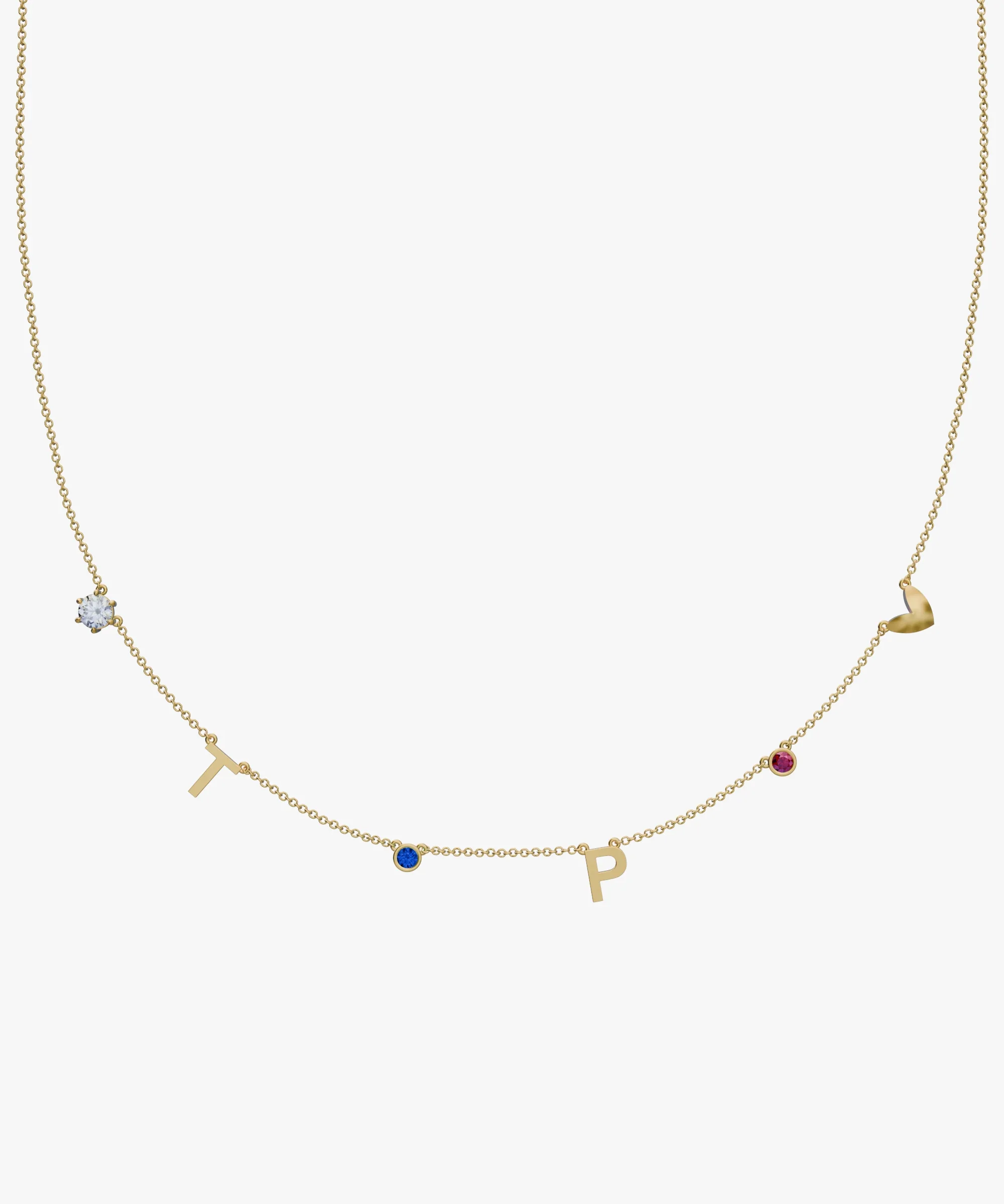 Personalised Charm Necklace