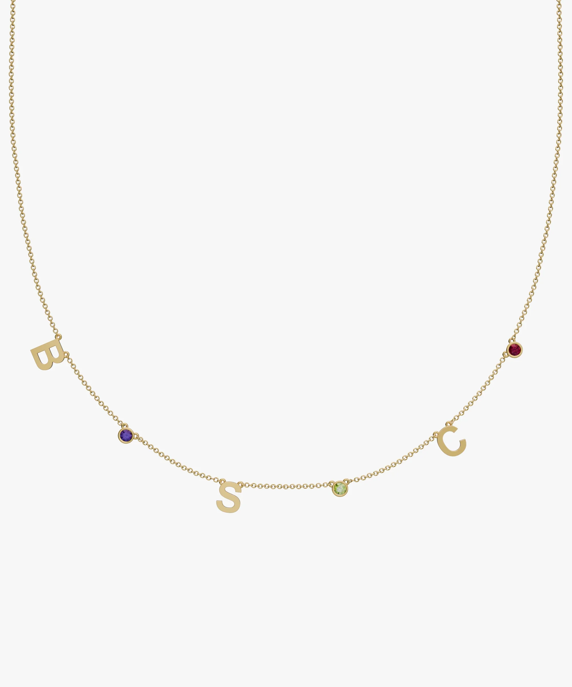 Personalised Charm Necklace