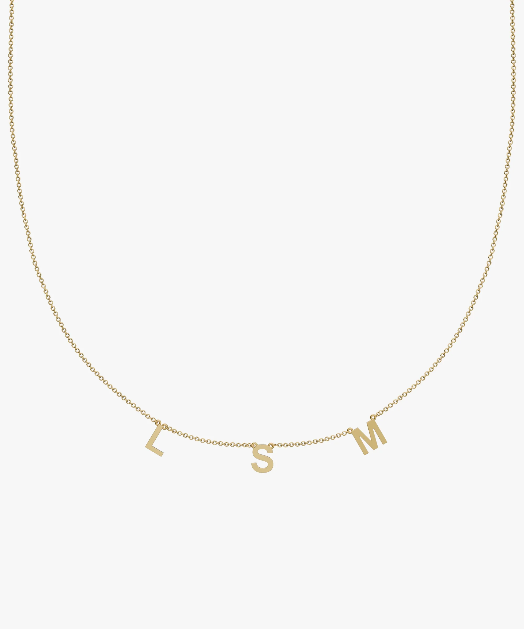 Personalised Charm Necklace